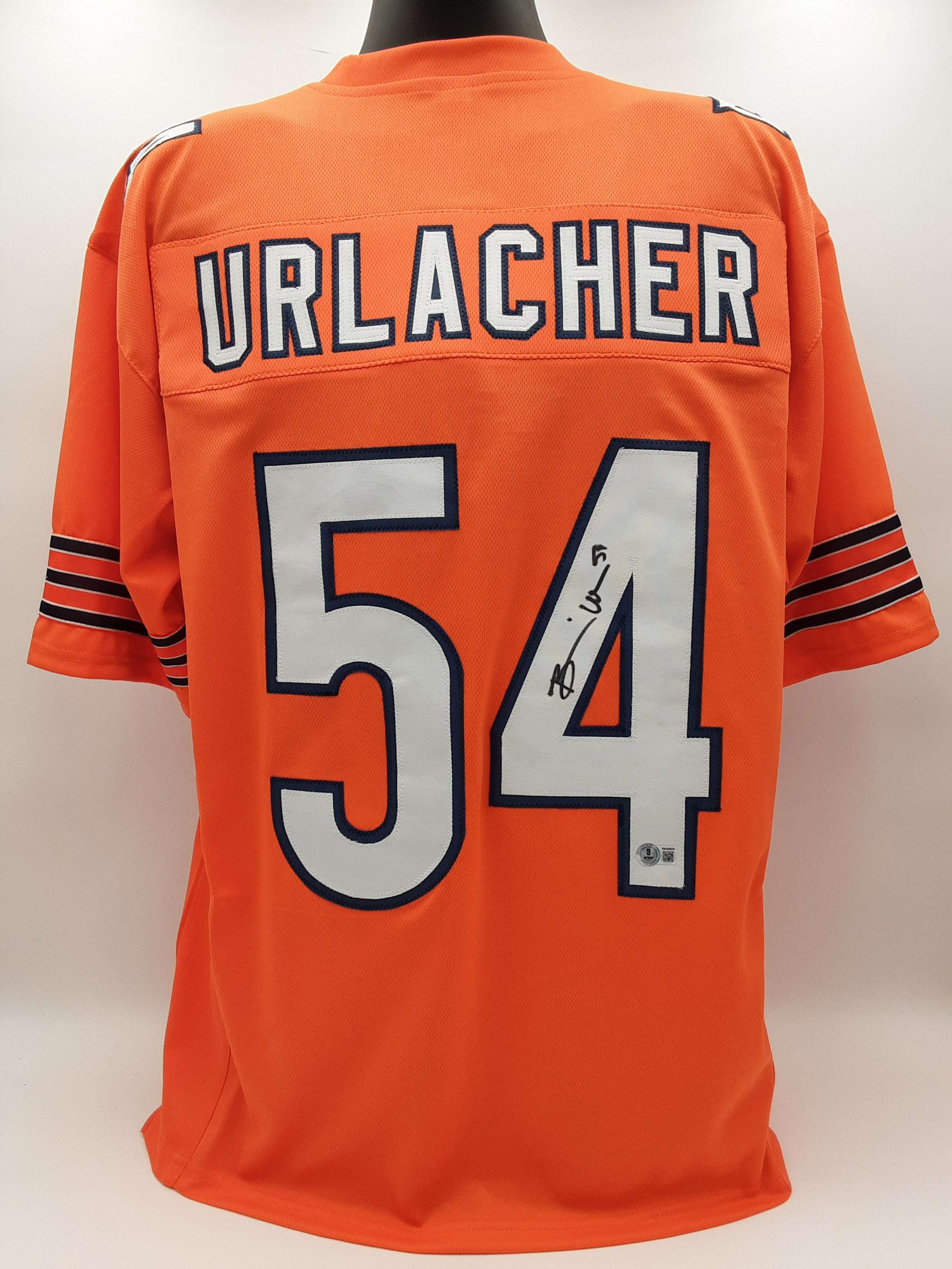 Brian Urlacher Authentic Signed Pro Style Jersey Autographed Beckett R