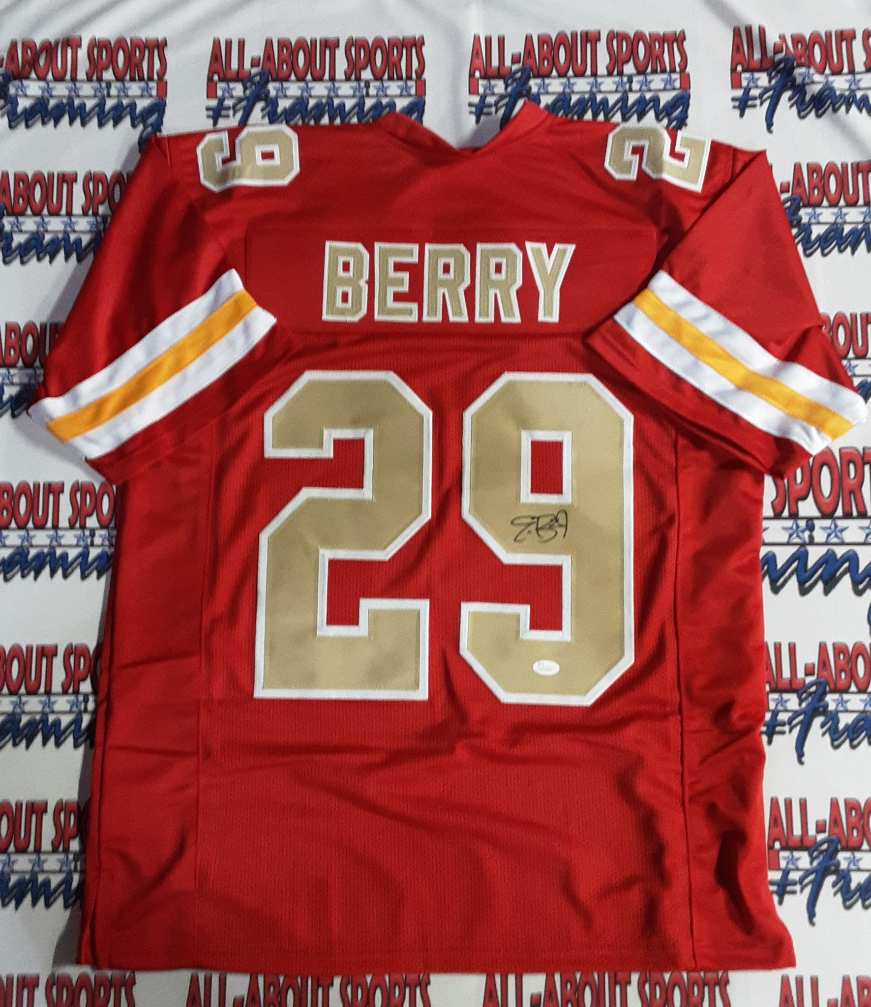 Eric Berry Authentic Signed Pro Style Jersey Autographed JSA