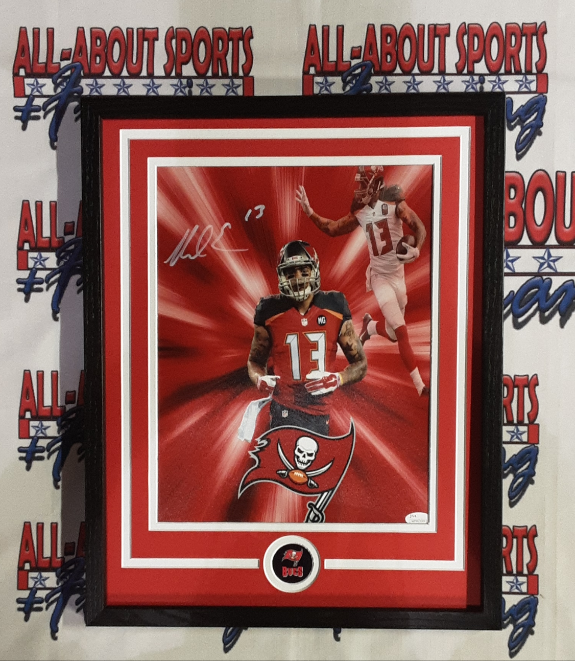 Mike Evans Authentic Signed 16x20 Photo  