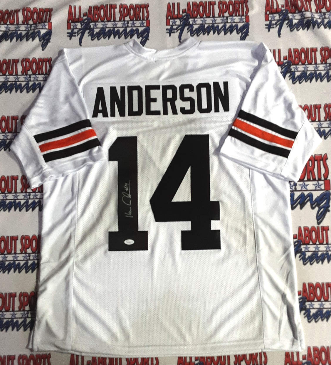 Ken Anderson Authentic Signed Pro Style Jersey Autographed JSA