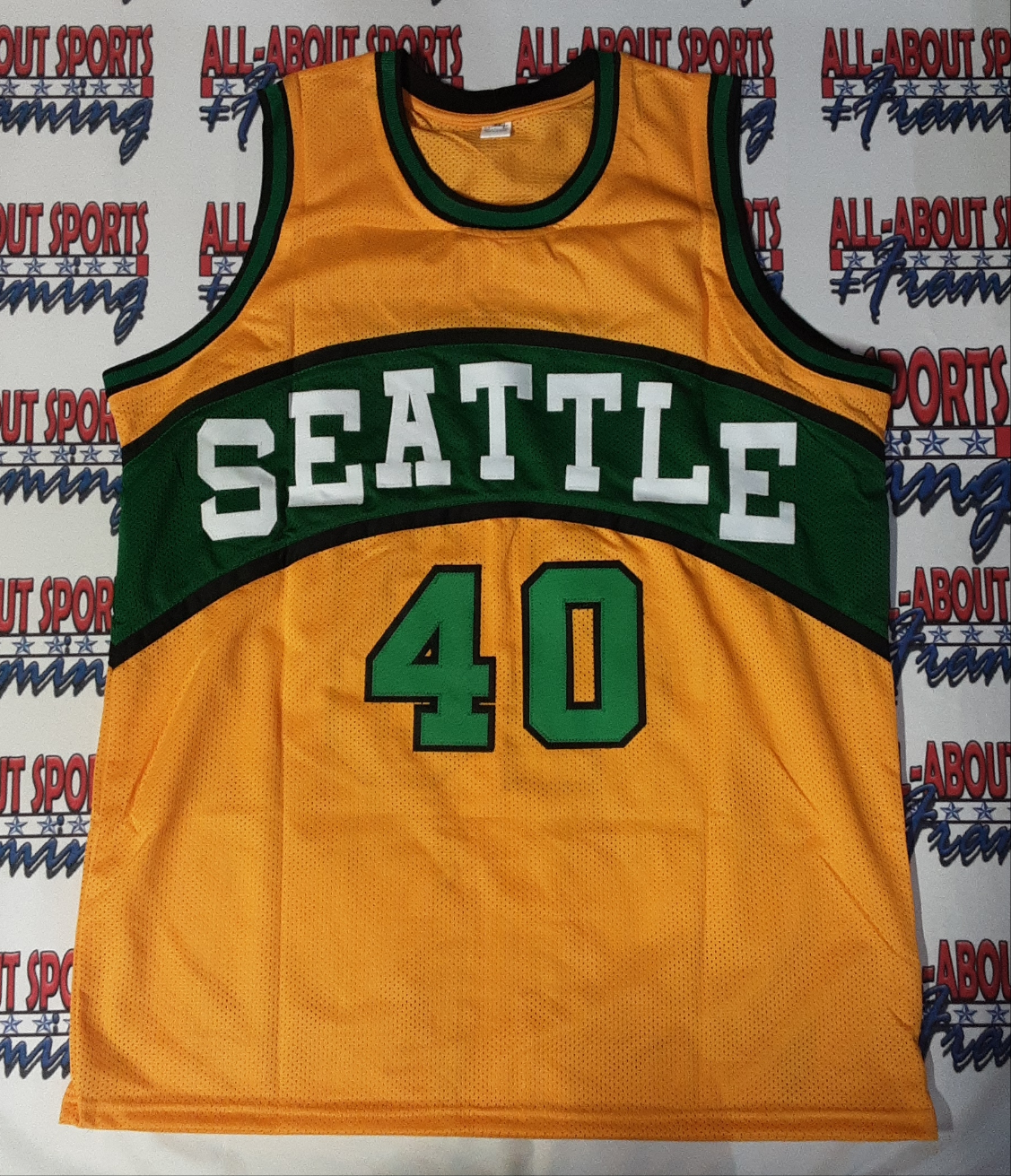 Shawn Kemp Authentic Signed Pro Style Jersey Autographed JSA