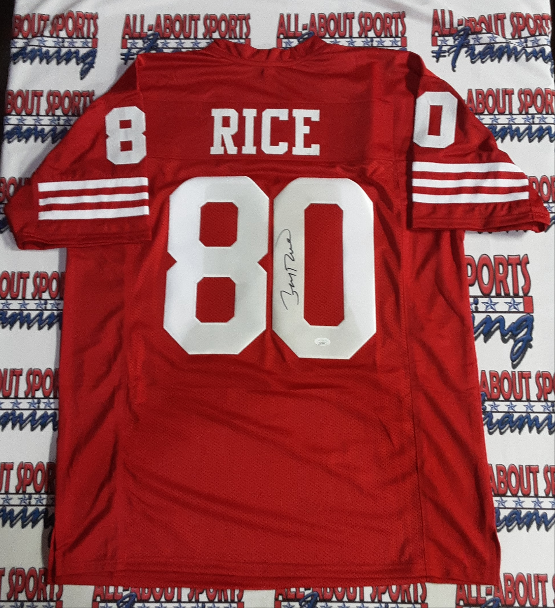 Jerry rice authentic hot sale jersey