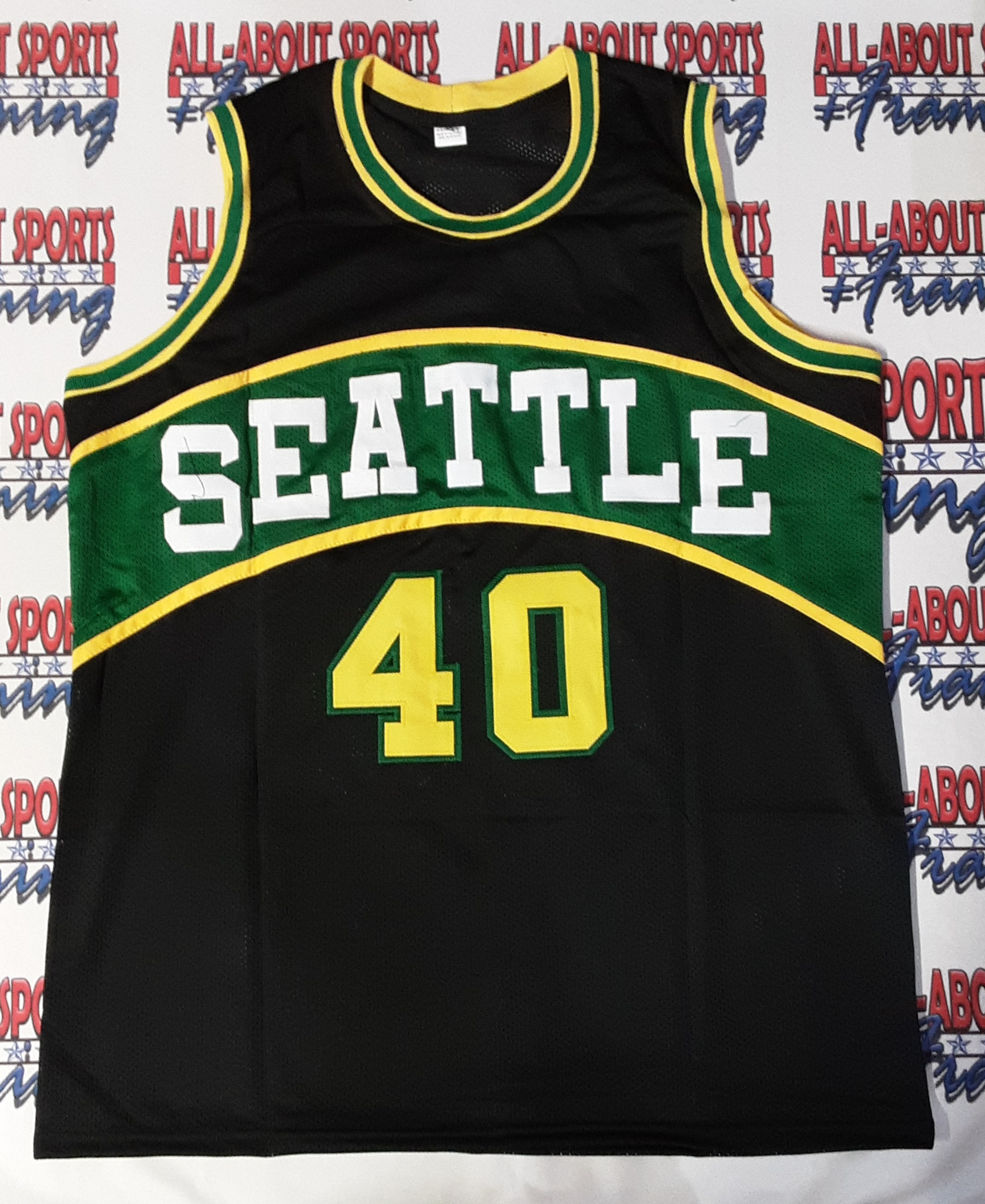 Shawn Kemp Authentic Signed Pro Style Jersey Autographed JSA-