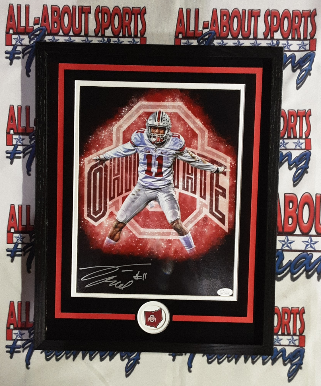 Vonn Bell Authentic Signed Framed 11x14 Photo Autographed JSA