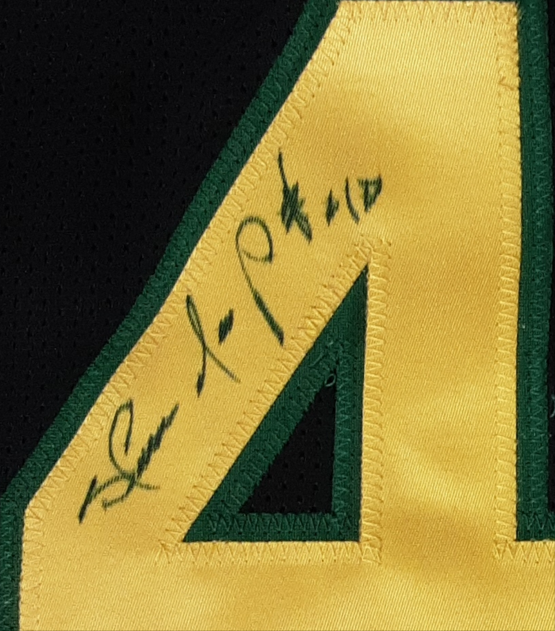 Shawn Kemp Authentic Signed Pro Style Jersey Autographed JSA-