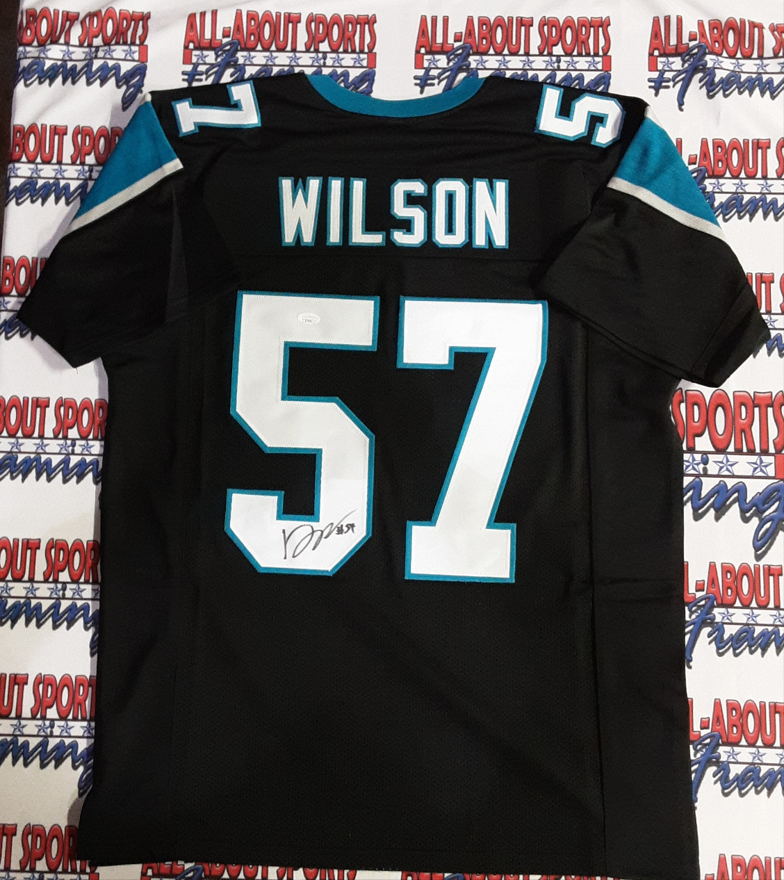 Damien Wilson Authentic Signed Pro Style Jersey Autographed JSA-