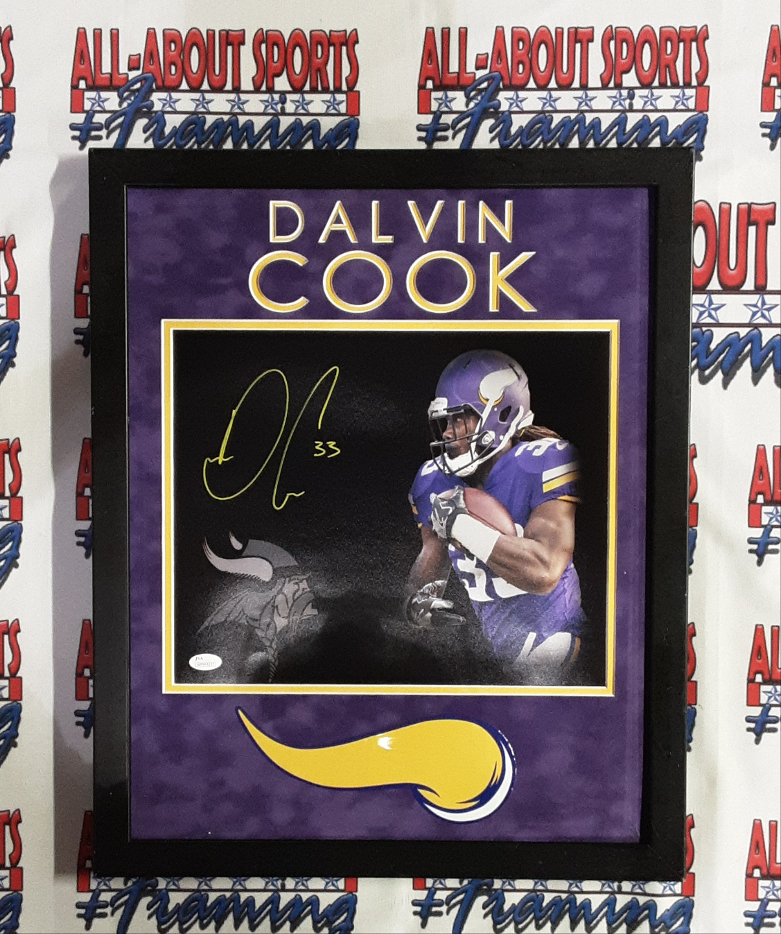 Dalvin Cook Authentic Signed 16x20 Photo Autographed JSA