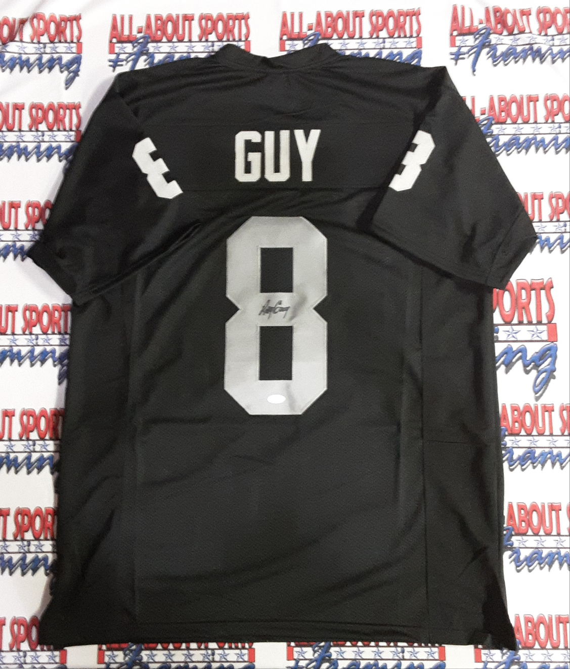 Ray Guy Authentic Signed Pro Style Jersey Autographed JSA-