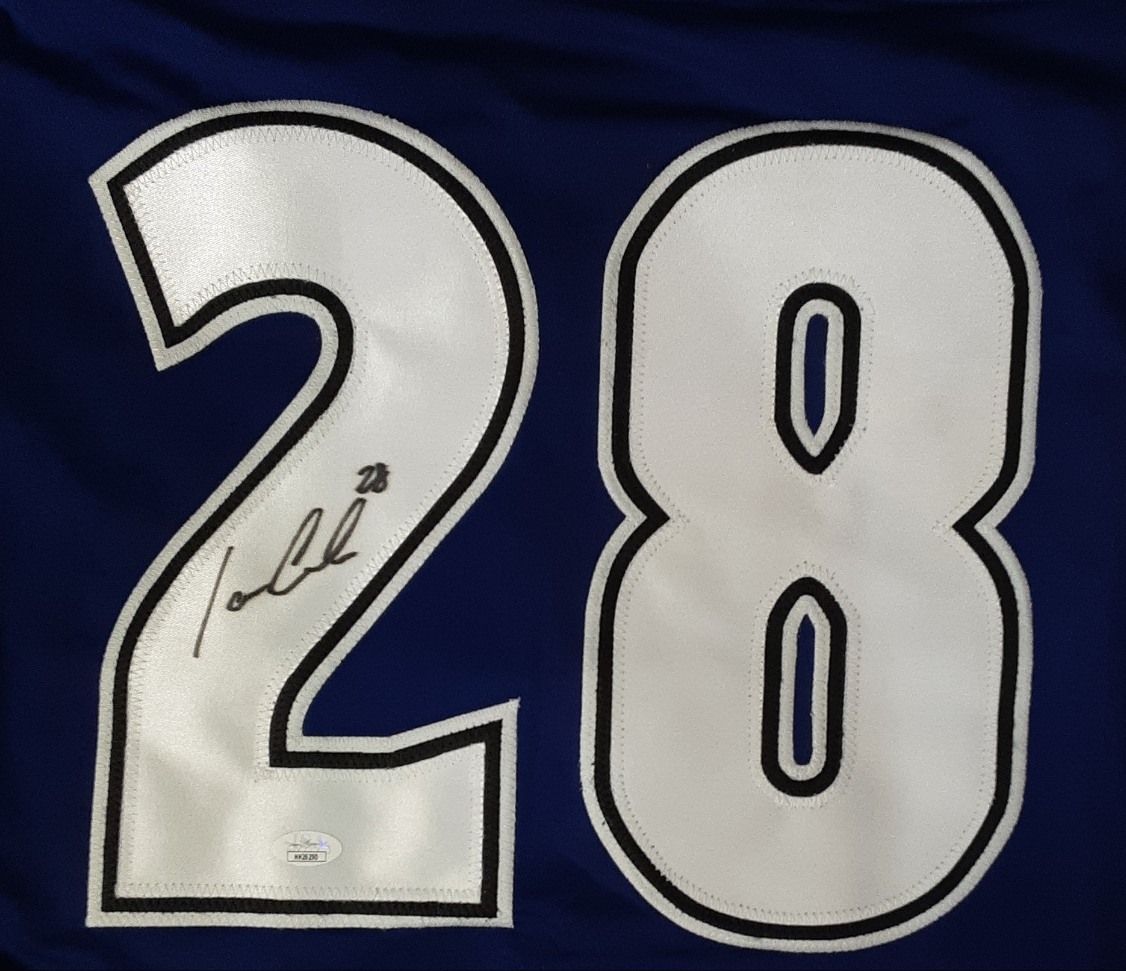 Ian Cole Authentic Signed Pro Style Hockey Jersey Autographed JSA-