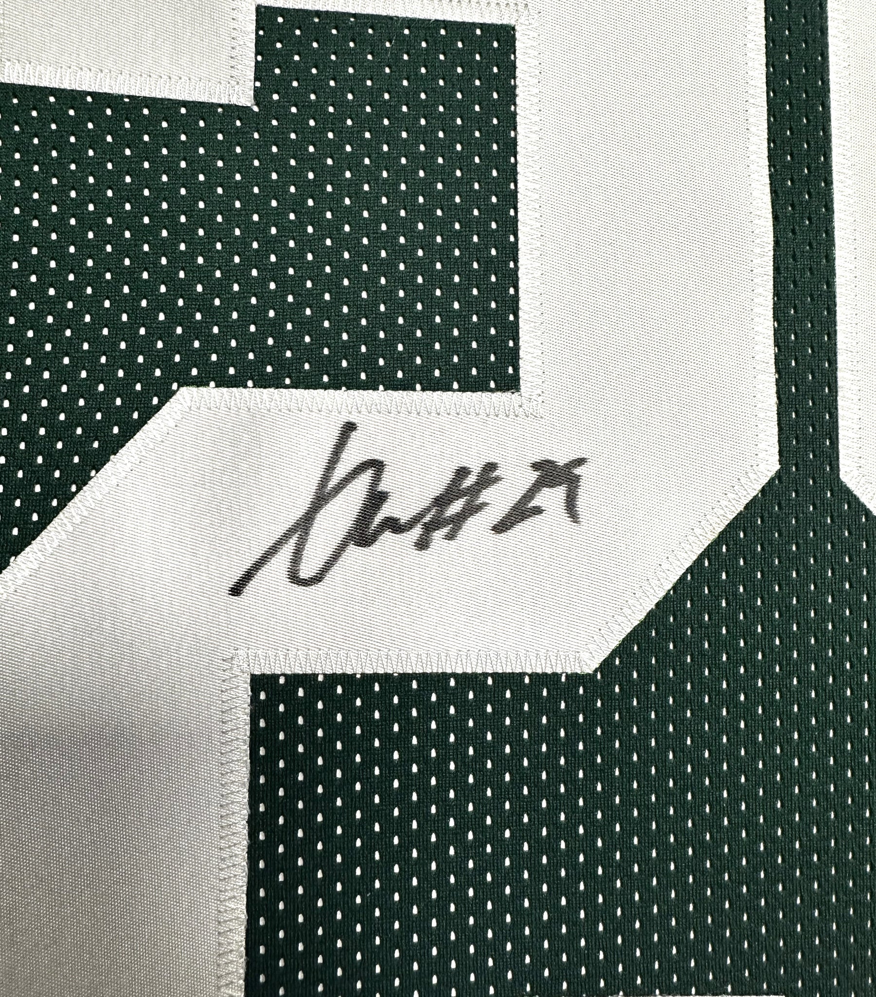 Xavier Mckinney Authentic Signed Pro Style Framed Jersey Autographed JSA