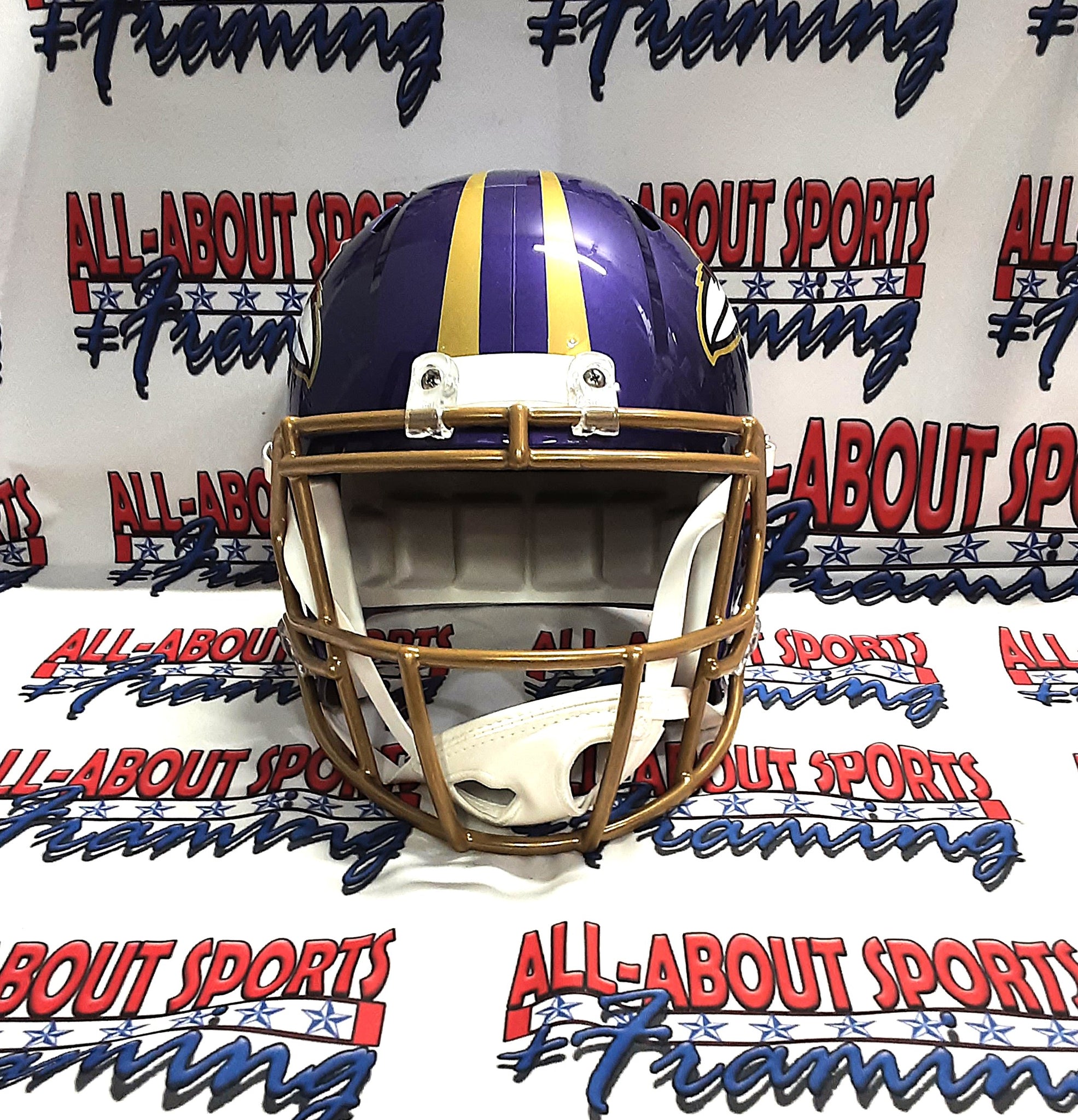 Rashod Bateman Replica Signed Autographed Full-size Helmet Beckett