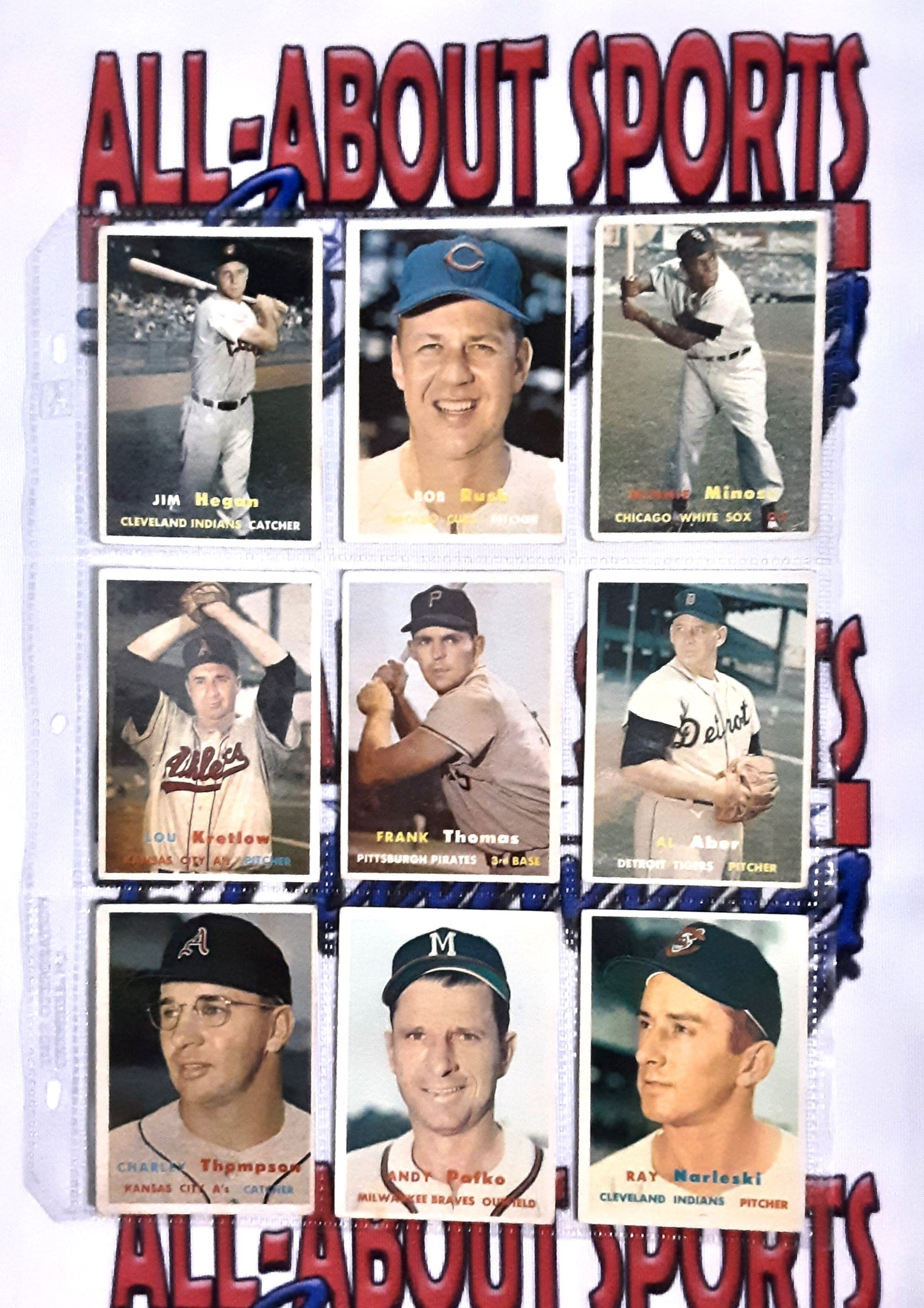 1957 Topps Complete Collection 395 of 407 Cards