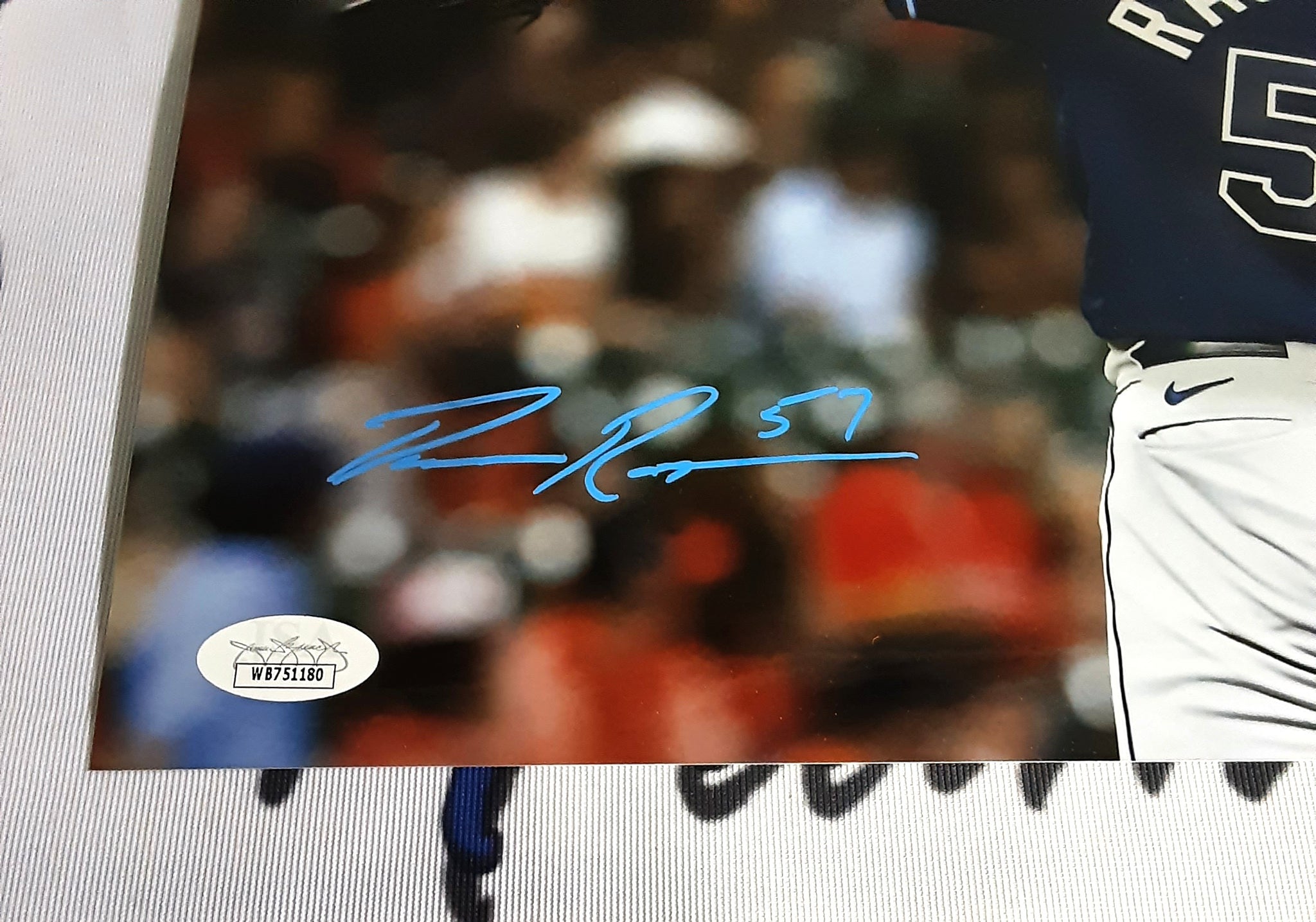 Drew Rasmussen Authentic Signed 8x10 Photo Autographed JSA