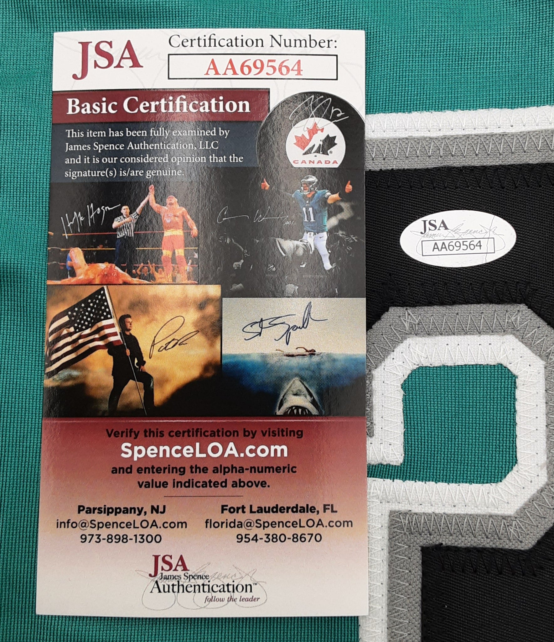 Cliff Floyd Authentic Signed Pro Style Jersey Autographed JSA R1