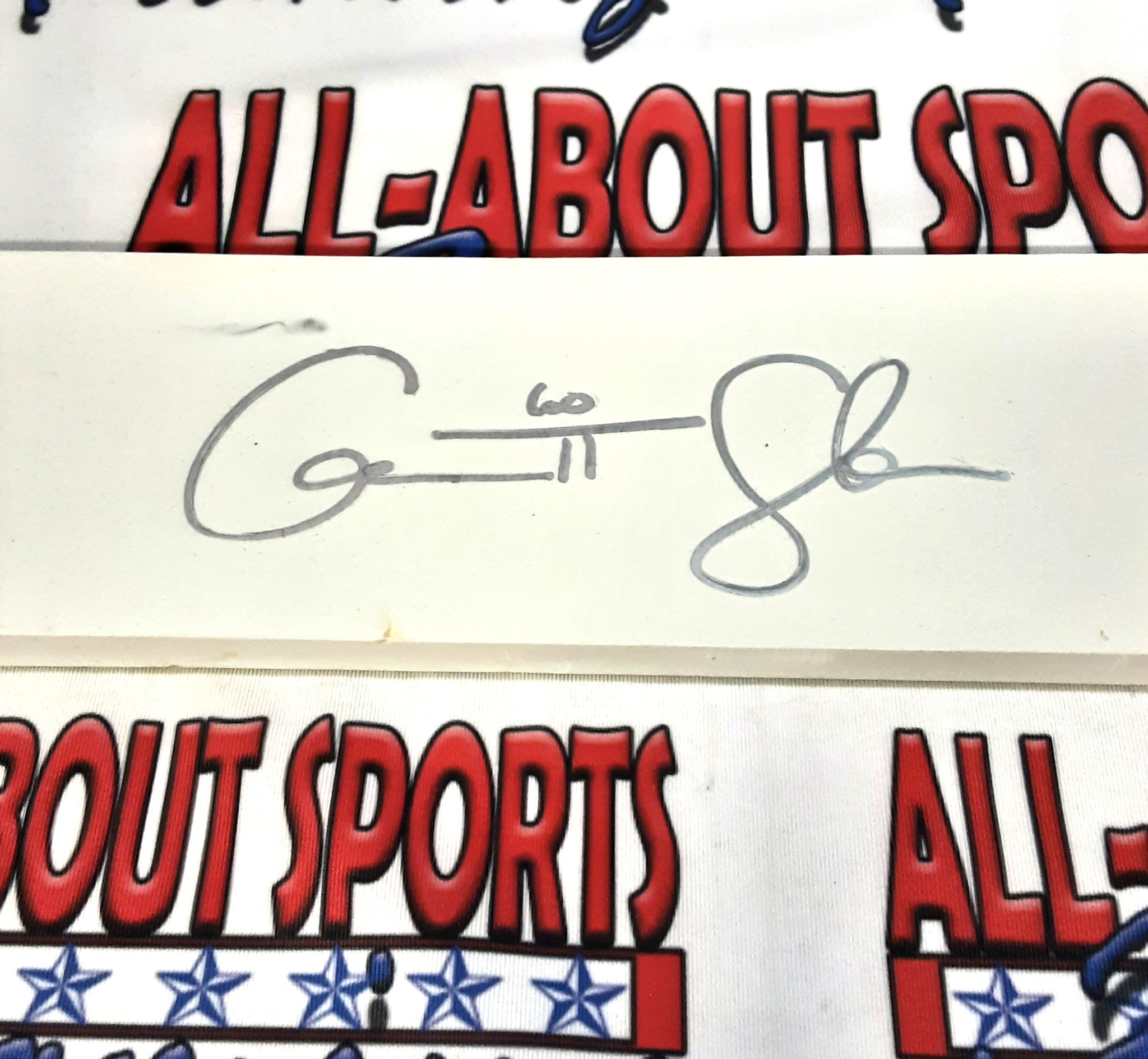 Garrett Cleavinger Authentic Signed 4" x 18" Pitching Rubber Autographed JSA
