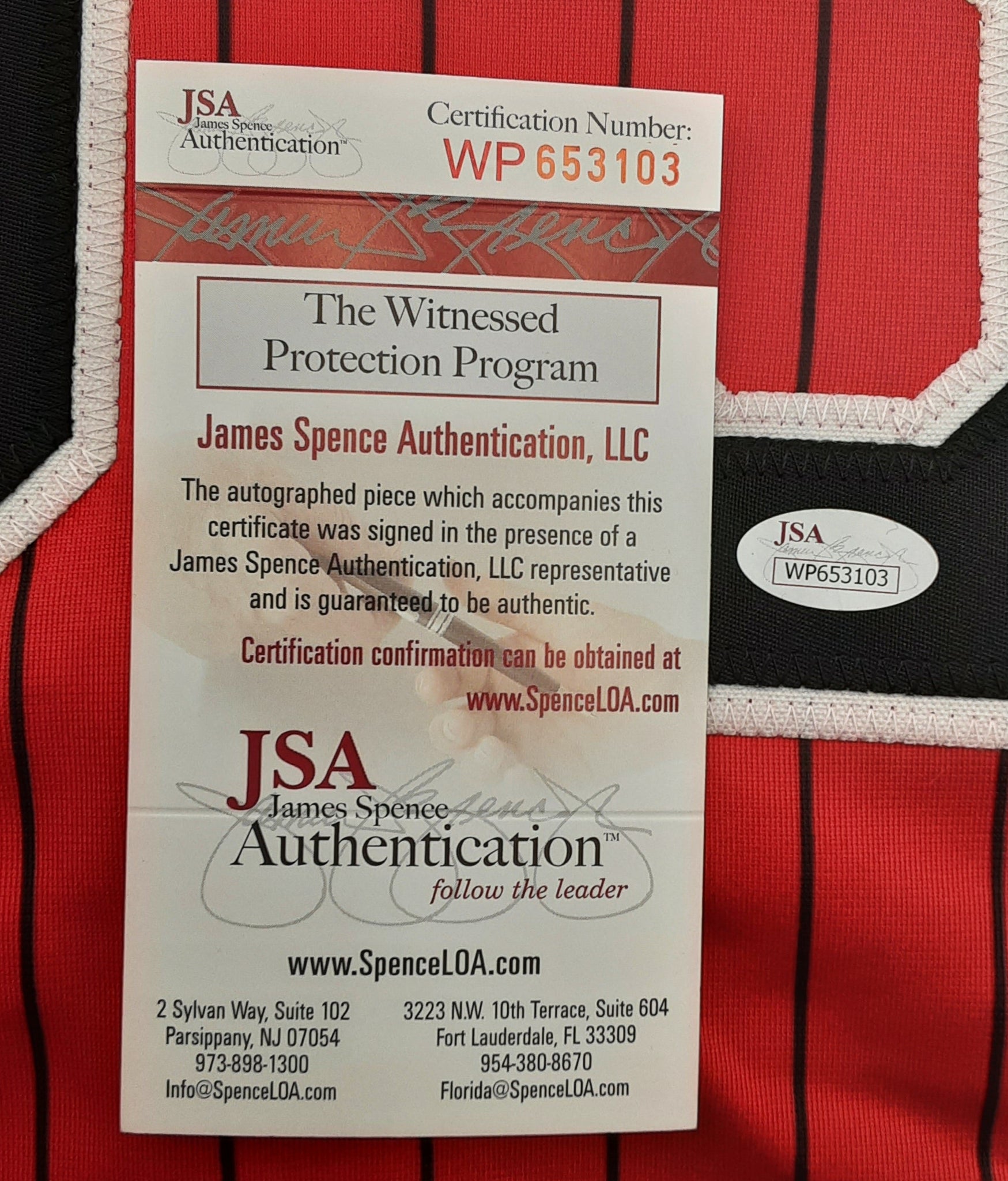 Frank Thomas Authentic Signed Pro Style Jersey Autographed JSA