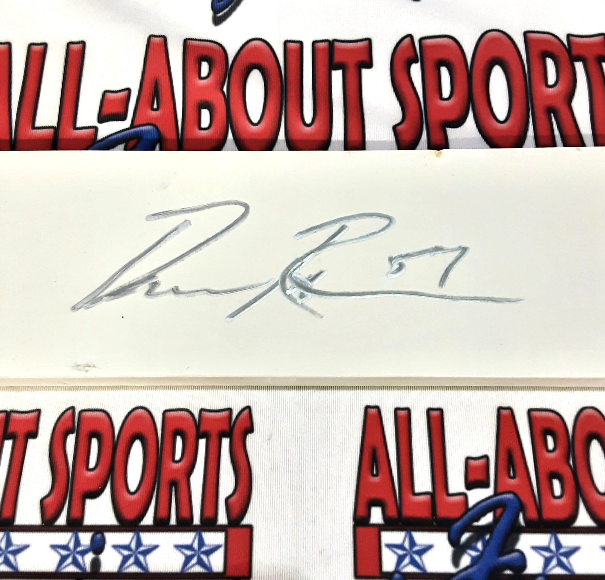 Drew Rasmussen Authentic Signed 4" x 18" Pitching Rubber Autographed JSA