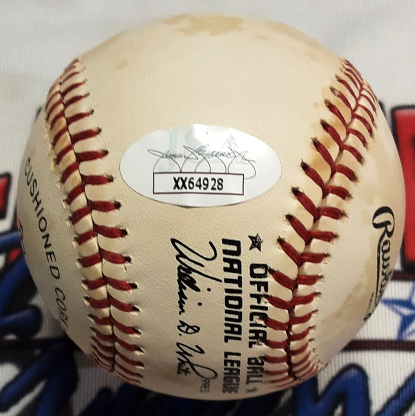 Hank Aaron Authentic Signed Baseball Autographed JSA/LOA-