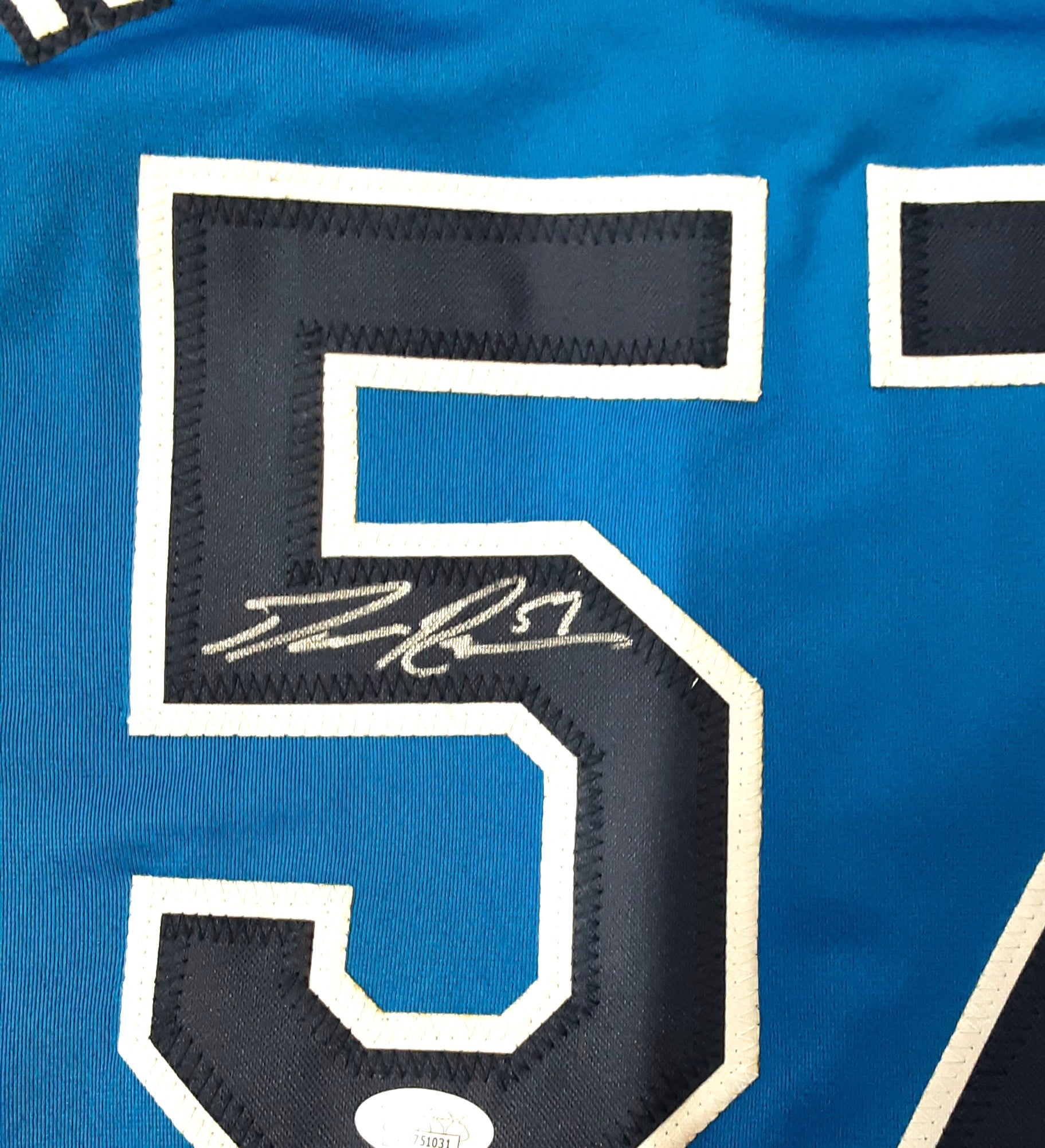 Drew Rasmussen Signed Pro Style Jersey Autographed JSA