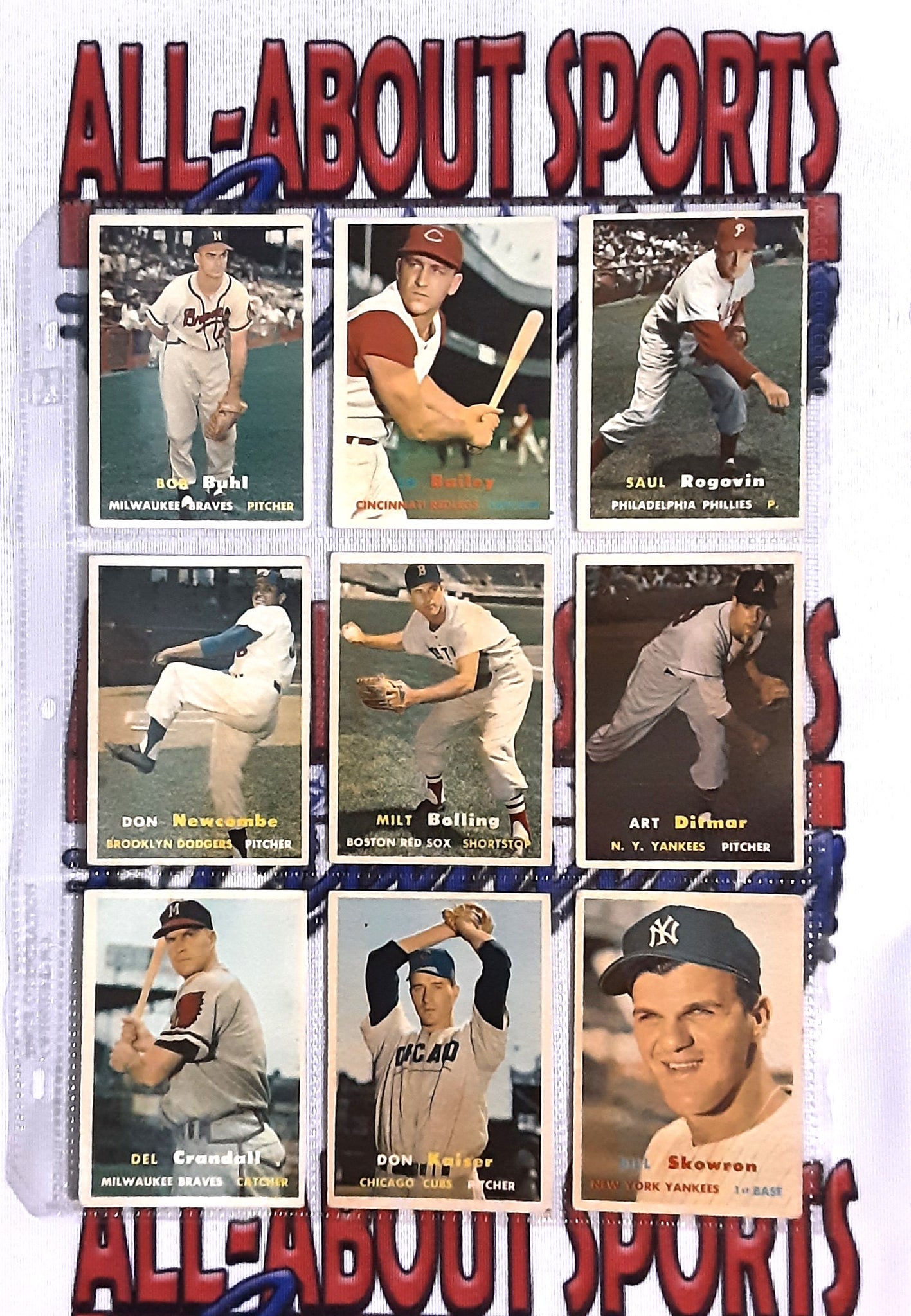 1957 Topps Complete Collection 395 of 407 Cards