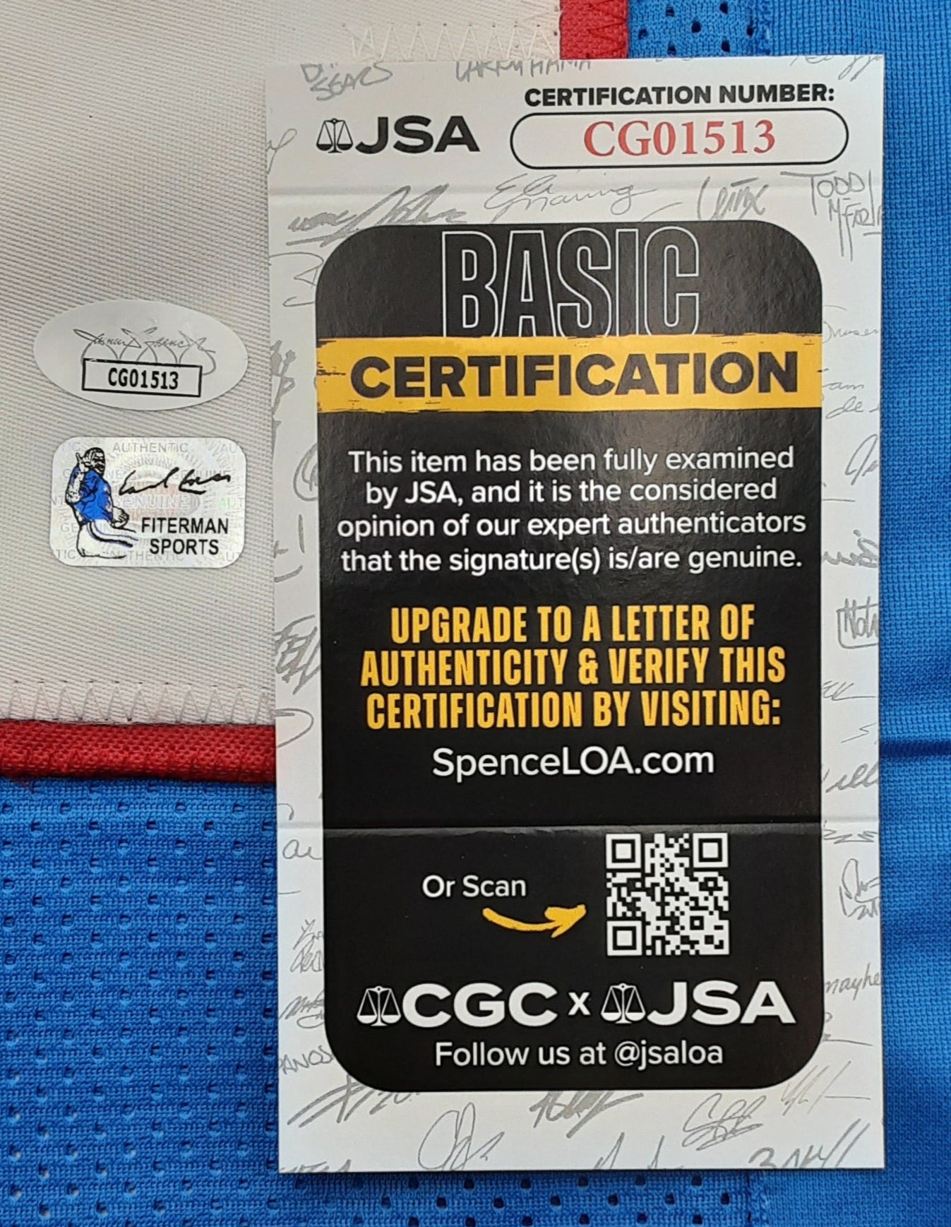 Earl Campbell Authentic Signed Pro Style Jersey Autographed JSA