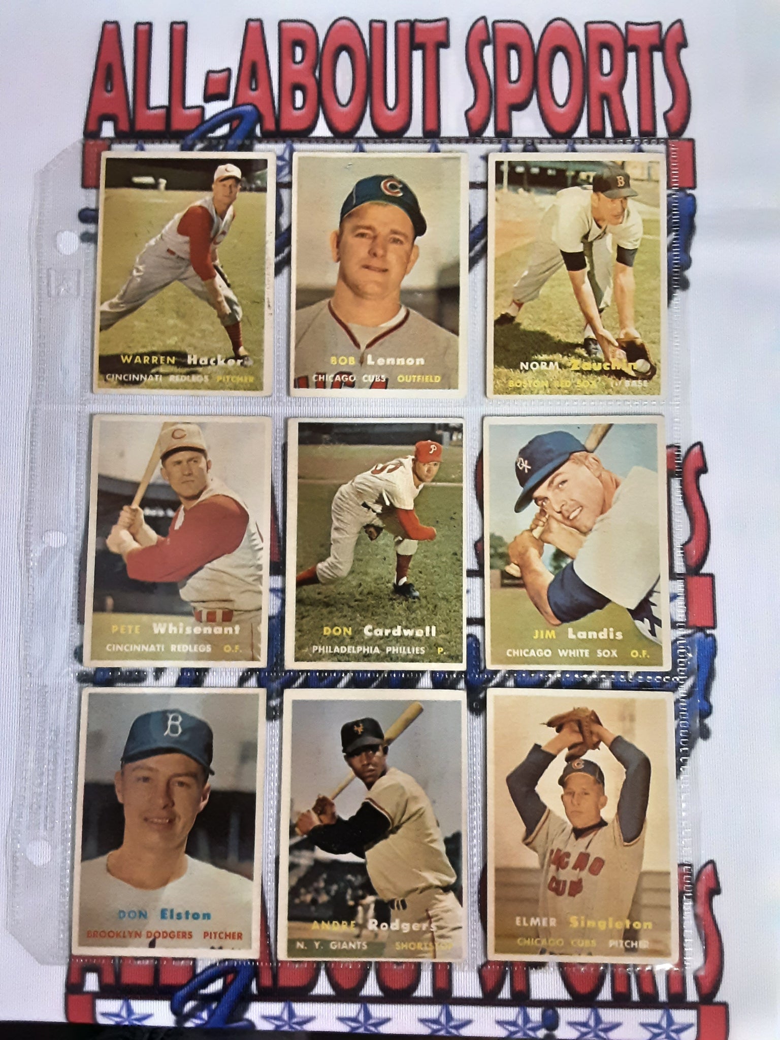 1957 Topps Complete Collection 395 of 407 Cards