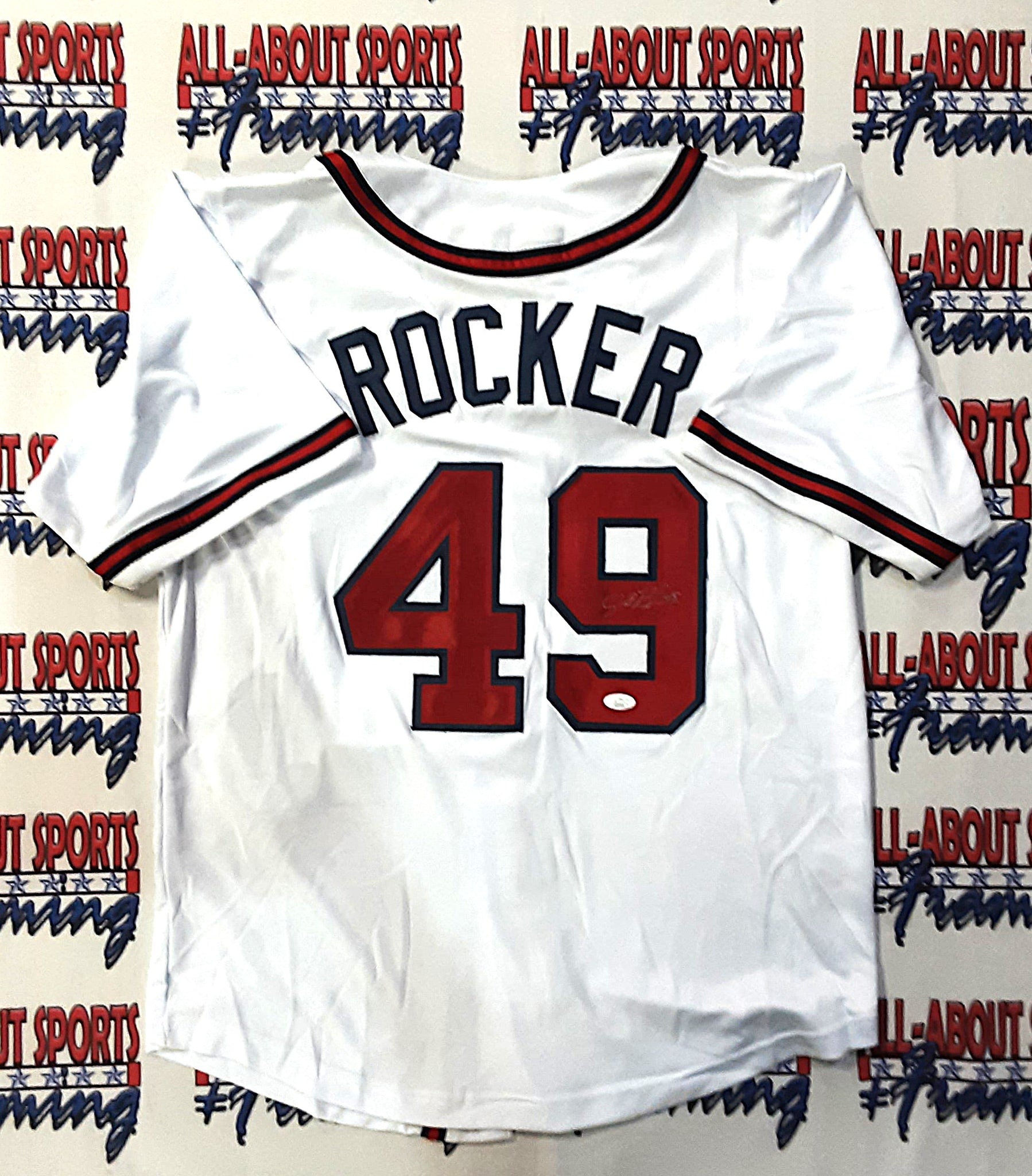 John Rocker Authentic Signed Pro Style Jersey Autographed JSA-