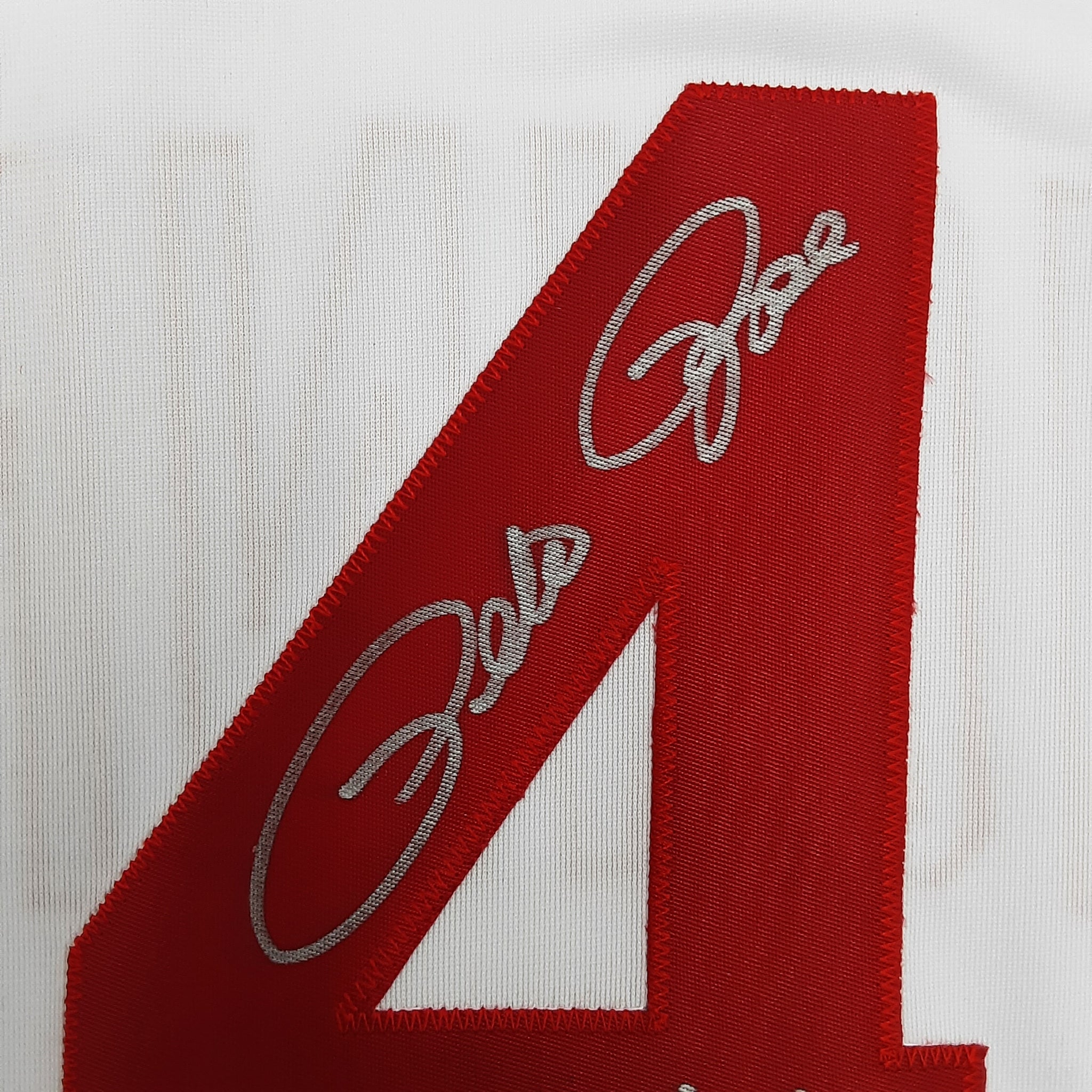 Pete Rose Authentic Signed Pro Style Stats Jersey Autographed JSA