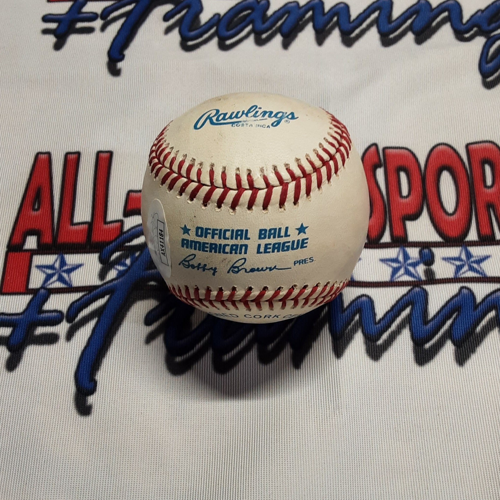 Andre Dawson Authentic Signed Baseball Autographed JSA-