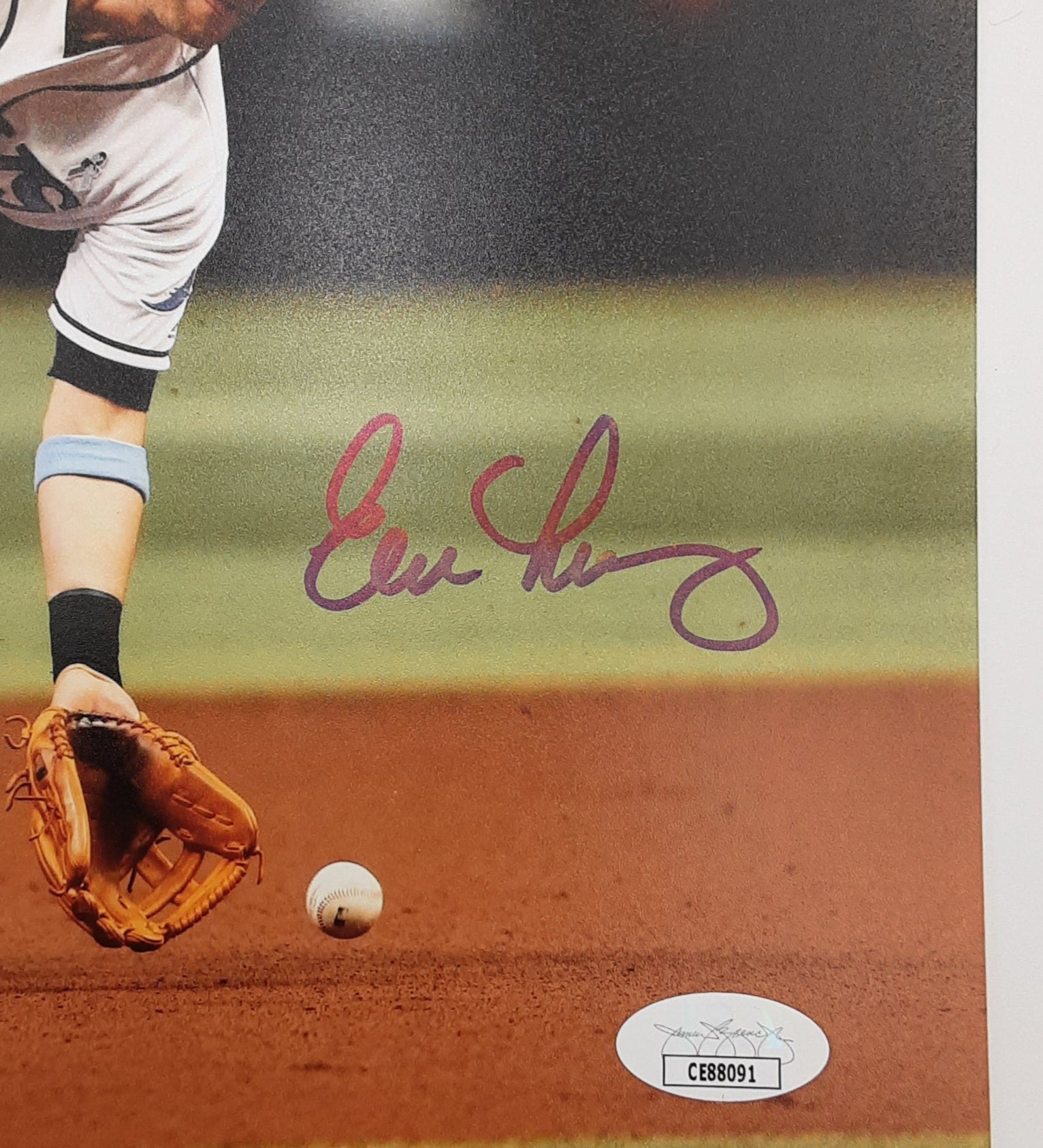 Evan Longoria Authentic Signed 8x10 Photo Autographed JSA