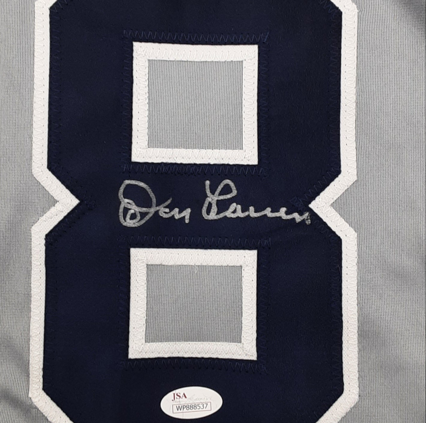 Don Larsen Authentic Signed Pro Style Jersey Autographed JSA