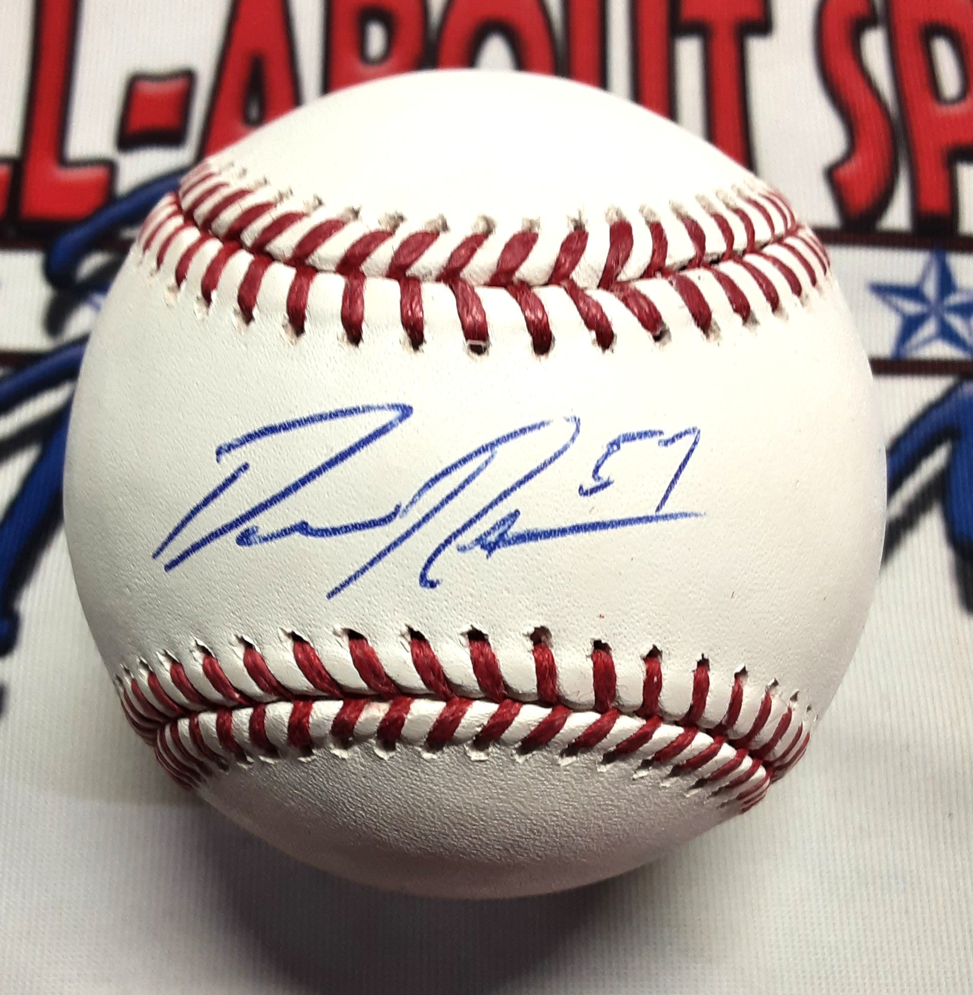 Drew Rasmussen Authentic Signed Baseball Autographed JSA