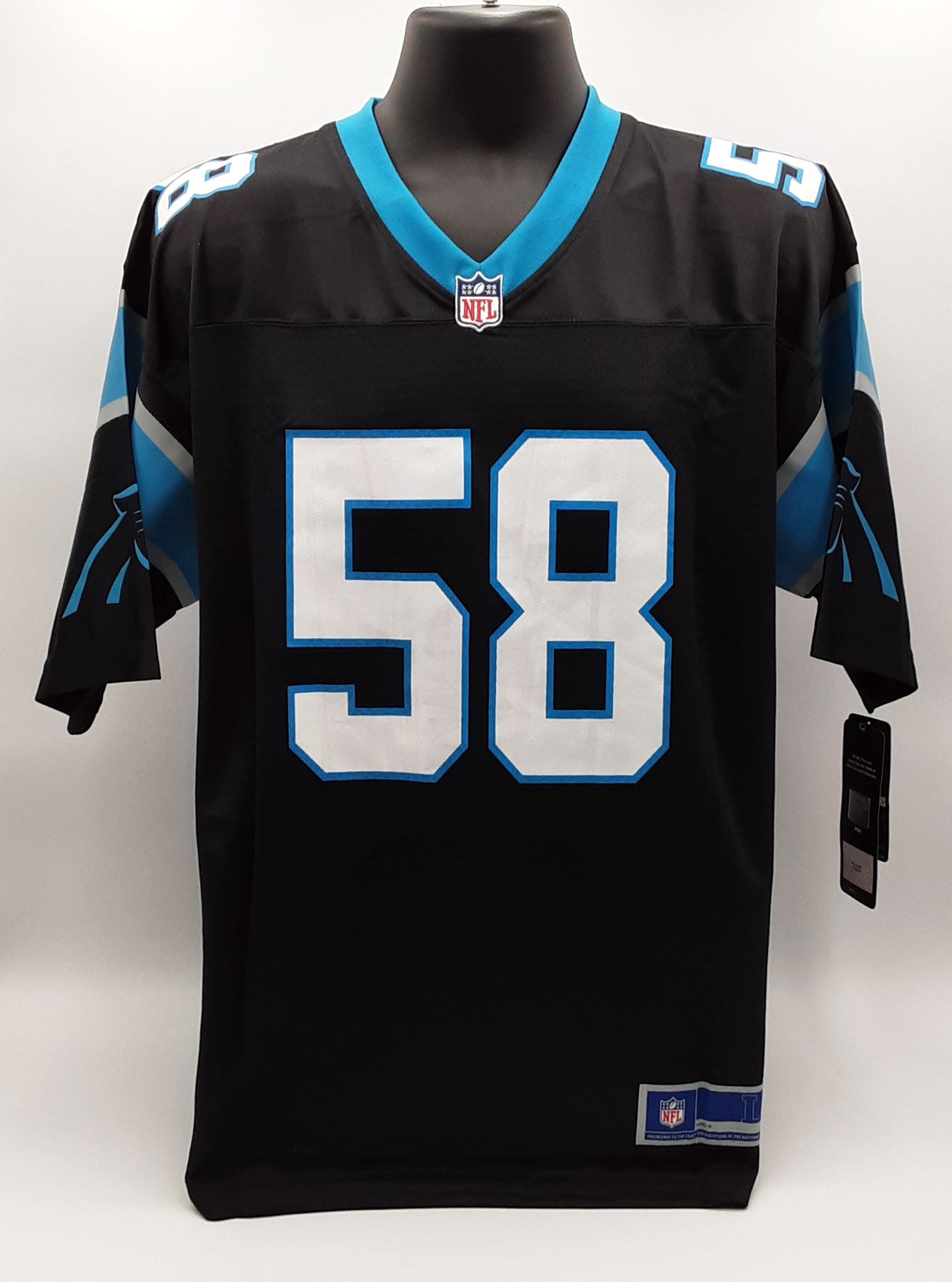 Thomas Davis Sr Authentic Signed Pro Style Jersey Autographed JSA R1