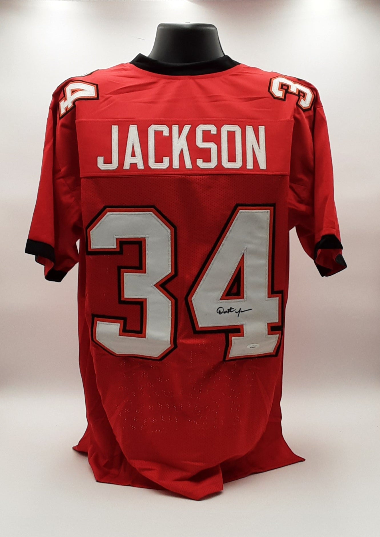 Dexter Jackson Signed Pro Style Jersey Autographed JSA R1