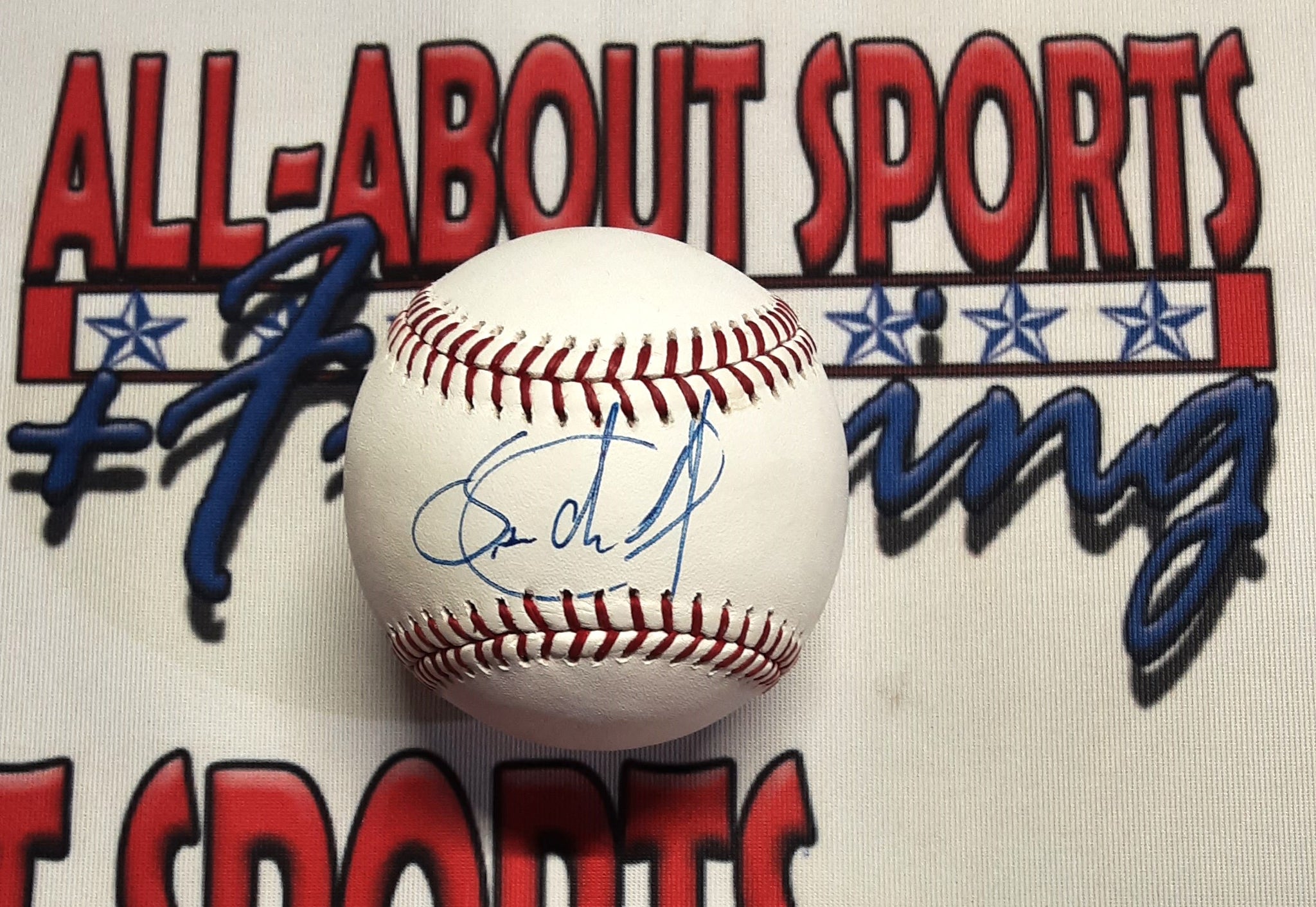 Sandy Alcantara Authentic Signed Baseball Autographed JSA.