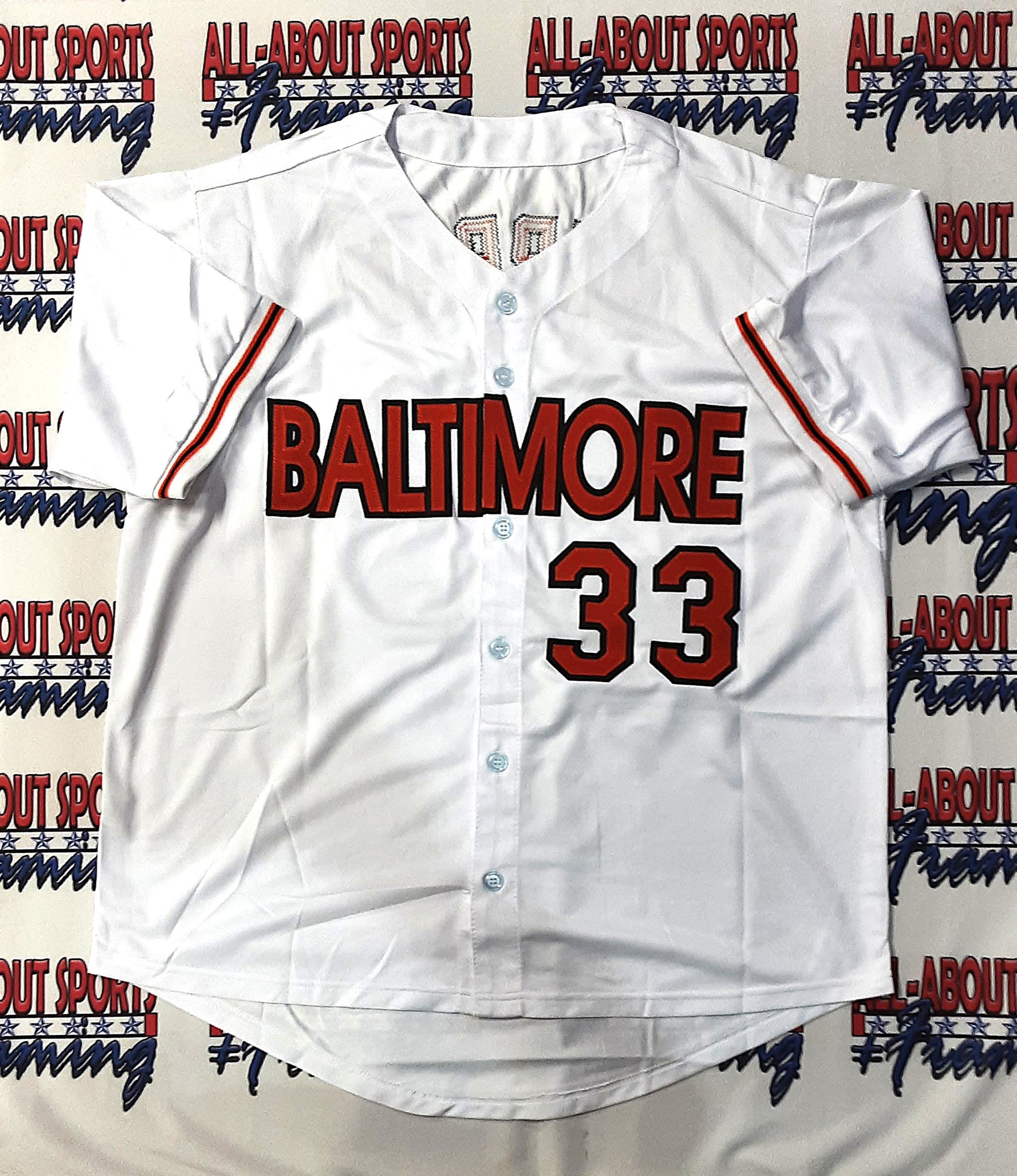 Eddie Murray Authentic Signed Pro Style Jersey Autographed with Inscription JSA R1