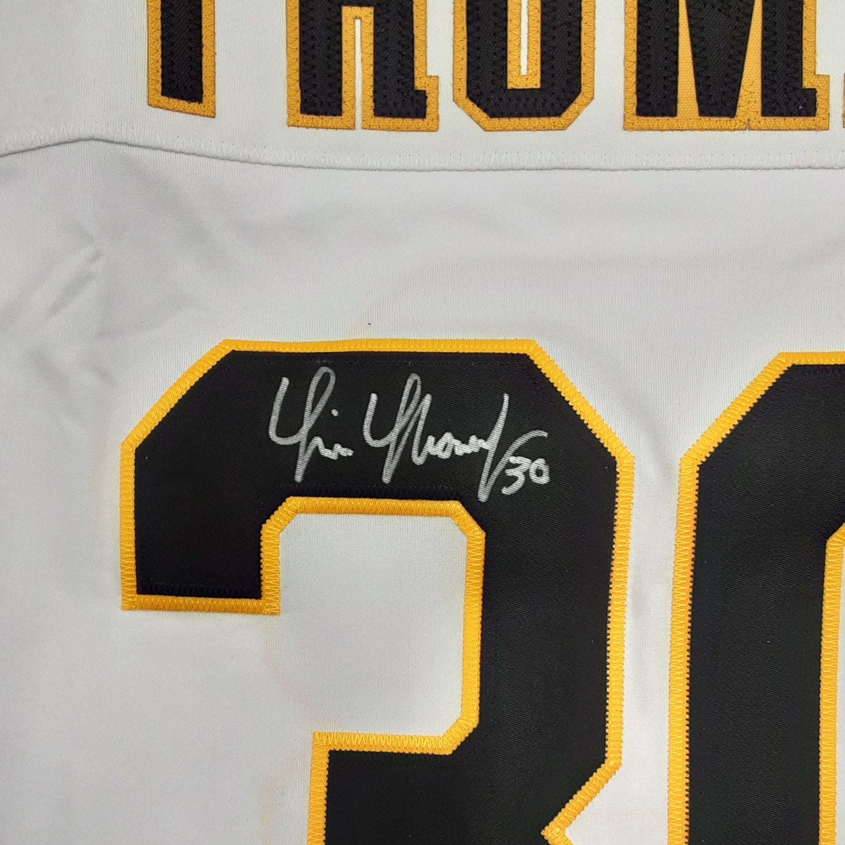 Tim Thomas Authentic Signed Pro Style Jersey Autographed JSA R1