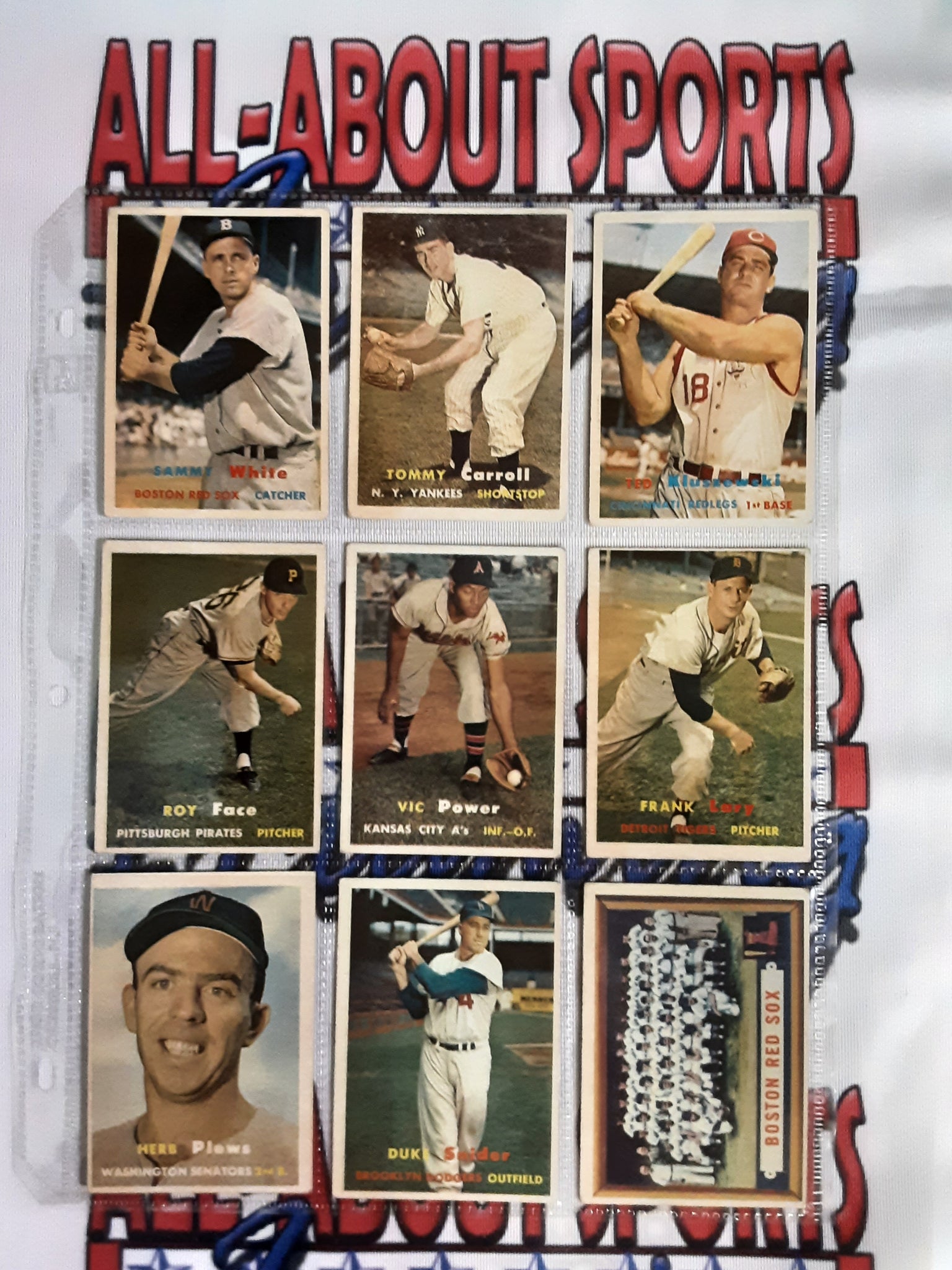 1957 Topps Complete Collection 395 of 407 Cards