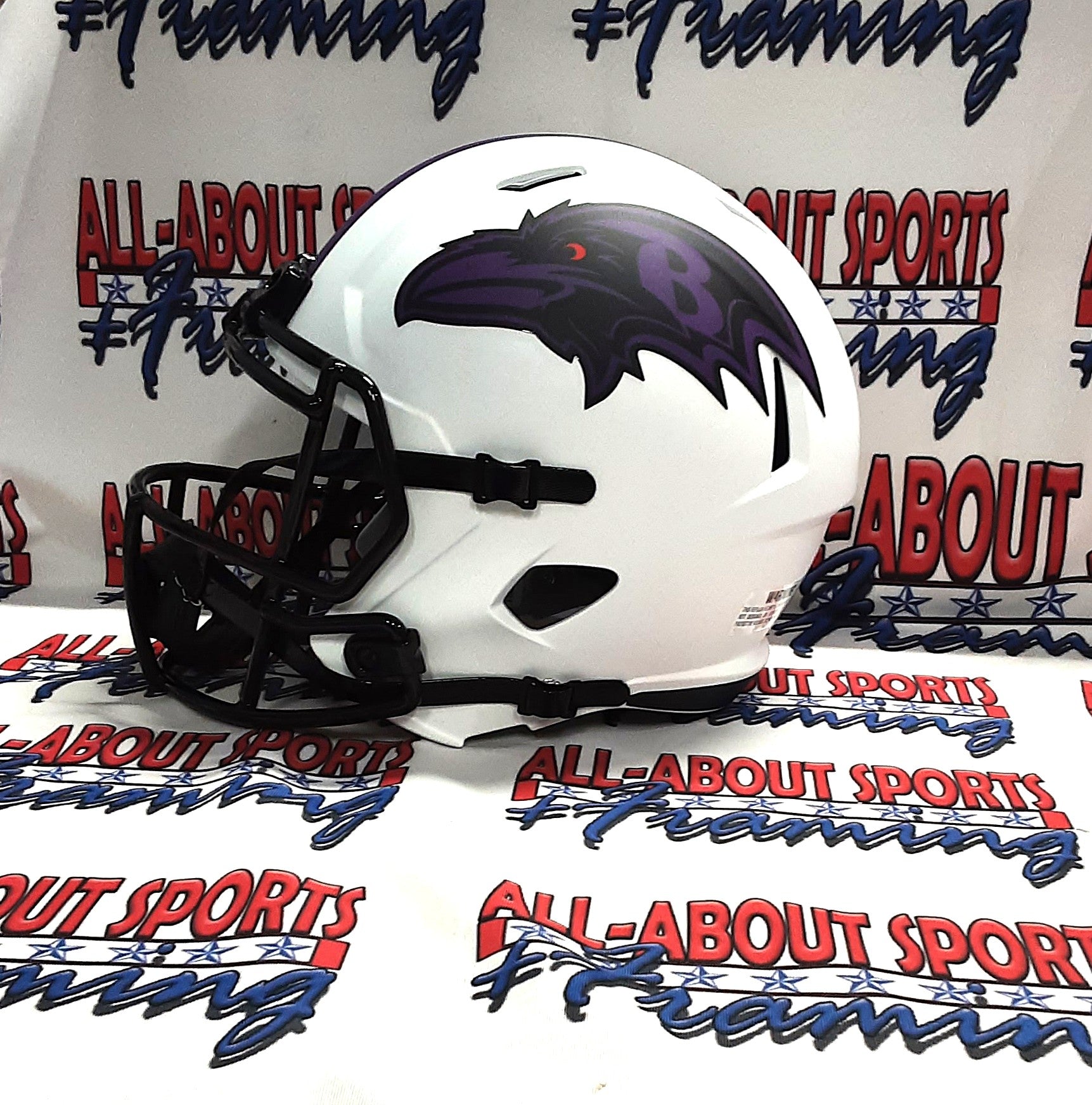 Rashod Bateman Replica Signed Autographed Full-size Helmet Beckett