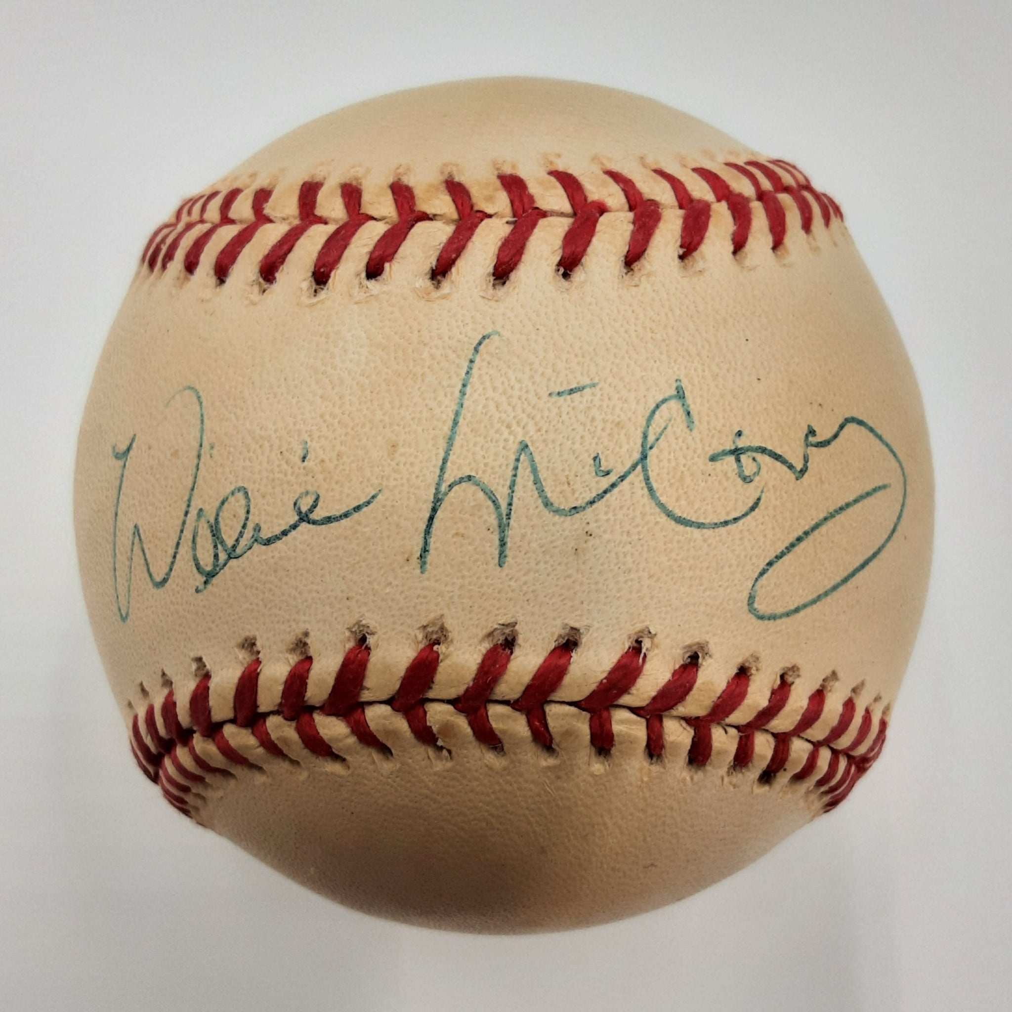 Willie McCovey Authentic Signed Baseball Autographed JSA