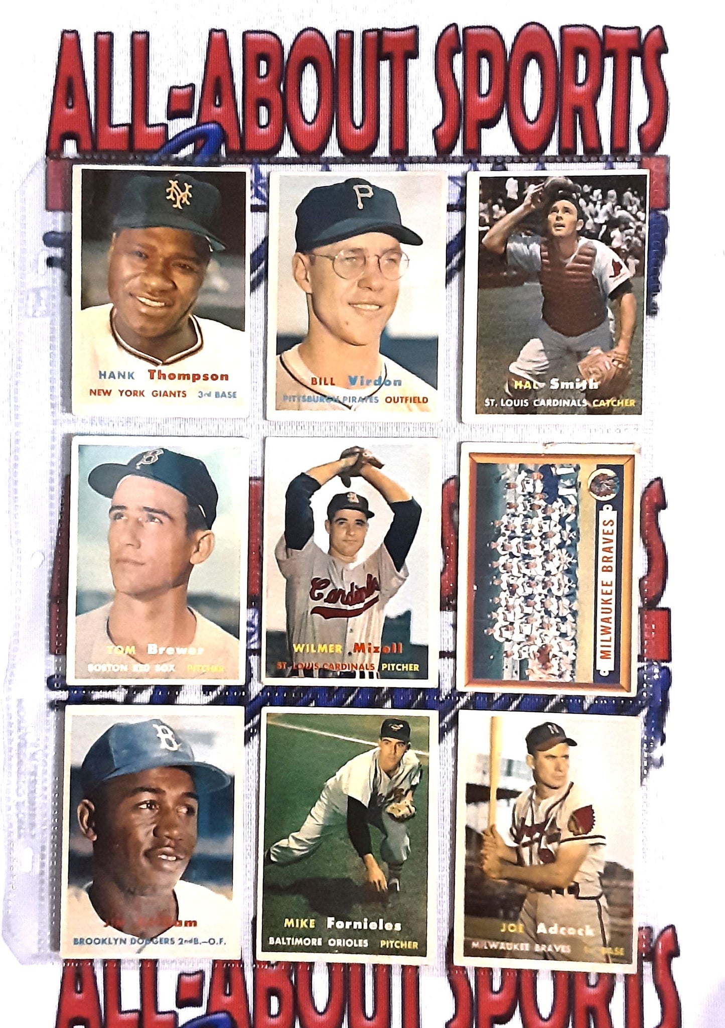 1957 Topps Complete Collection 395 of 407 Cards