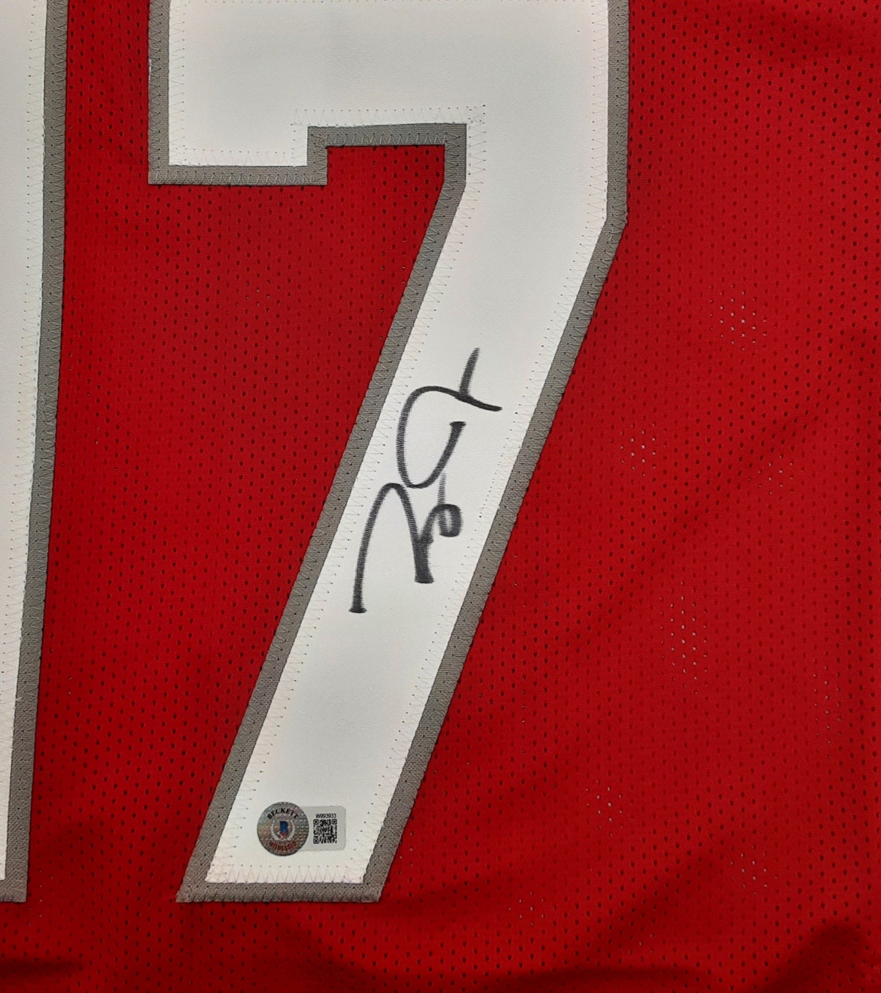 Zay Jones Signed Pro Style Jersey Autographed Beckett R1
