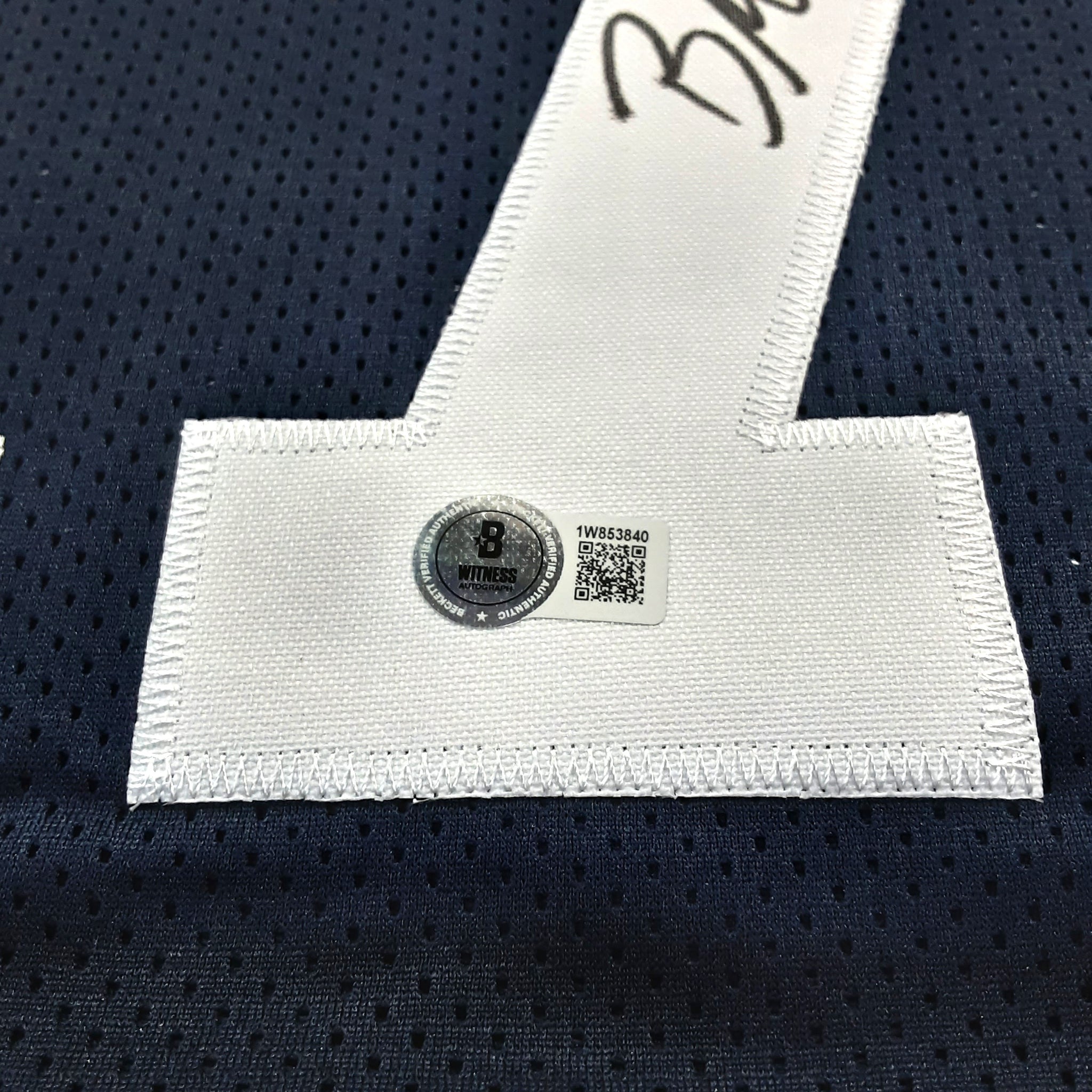 Brandon Aubrey Authentic Signed Pro Style Jersey Autographed Beckett R1