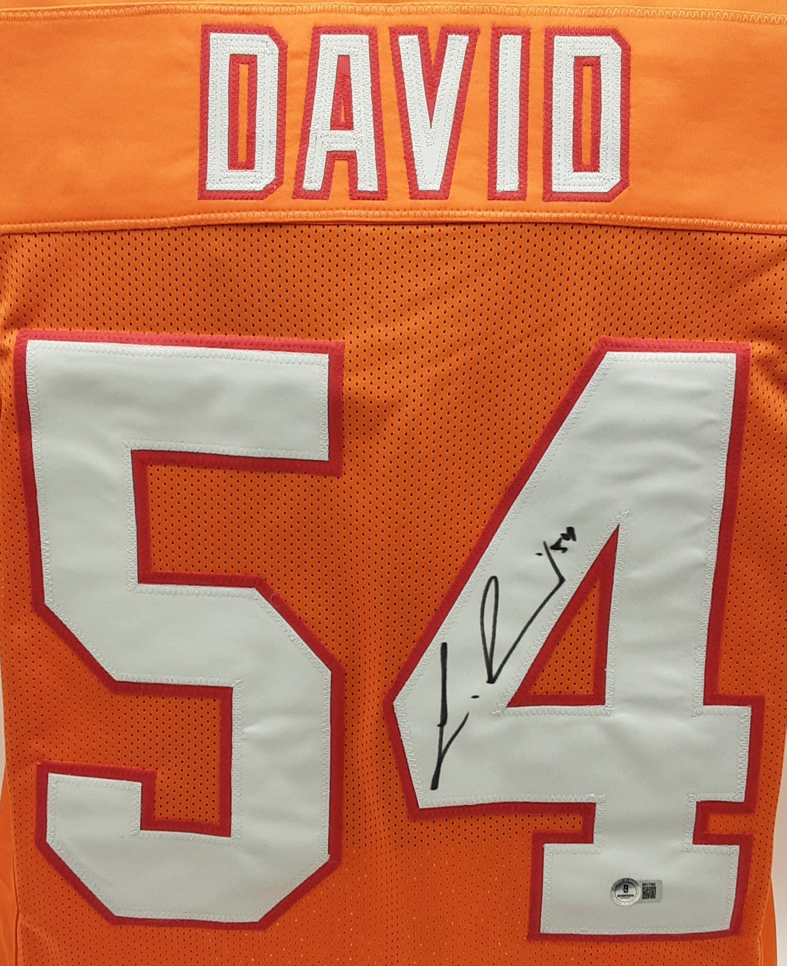 LaVonte David Signed Pro Style Jersey Autographed Beckett R1