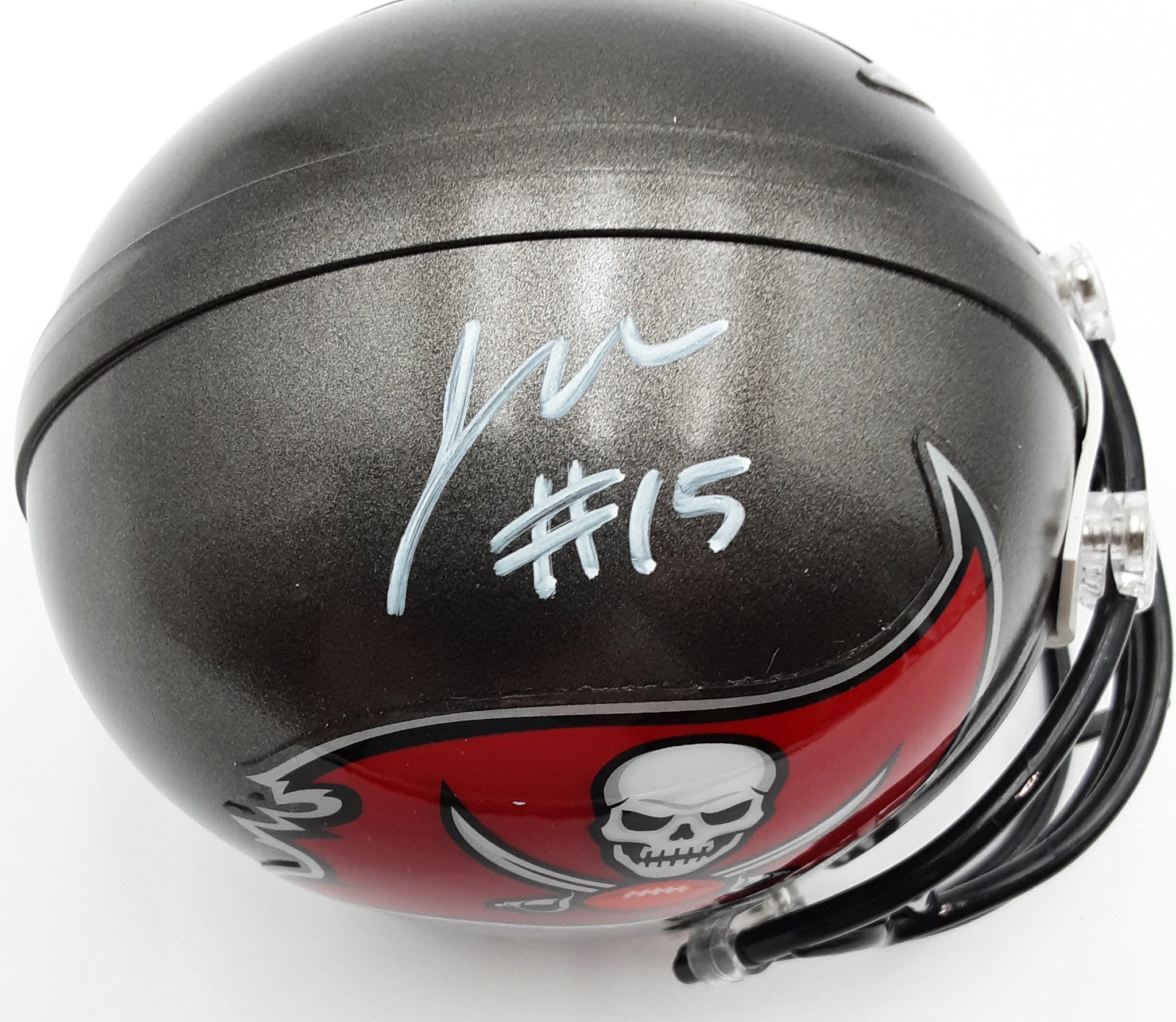 Jalen McMillan Authentic Signed Autographed Mini Helmet Beckett