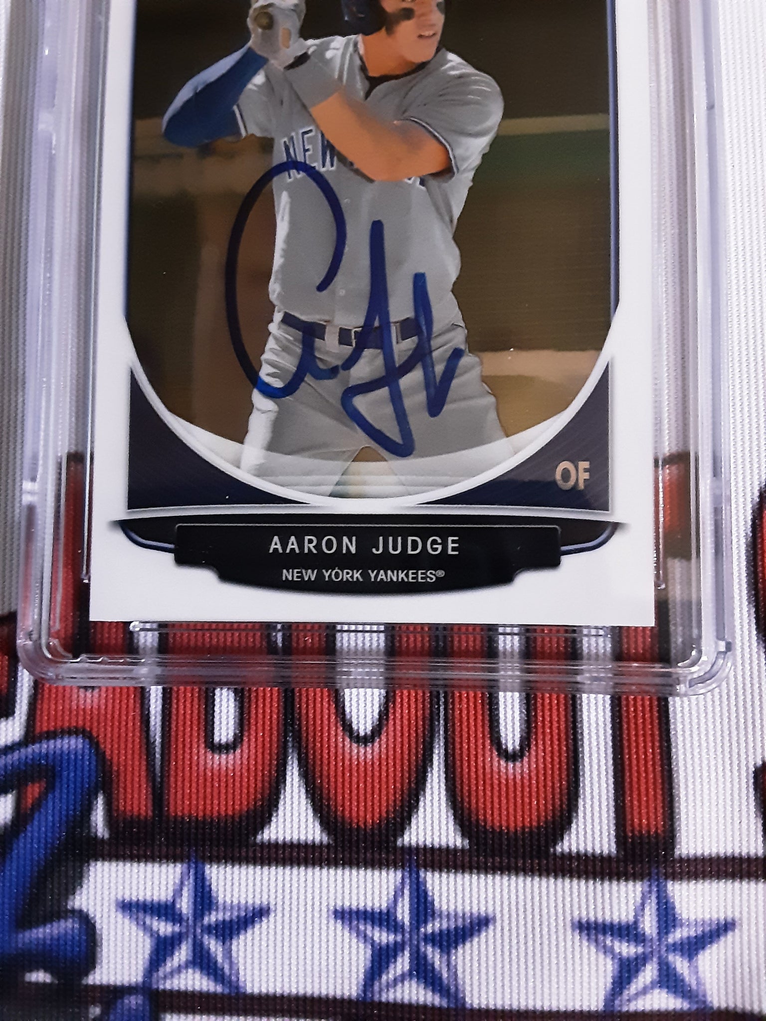 2013 Bowman D.P. & Prospects Chrome Draft Picks #BDPP19 Aaron Judge Card Mint 9 Authentic Autographed