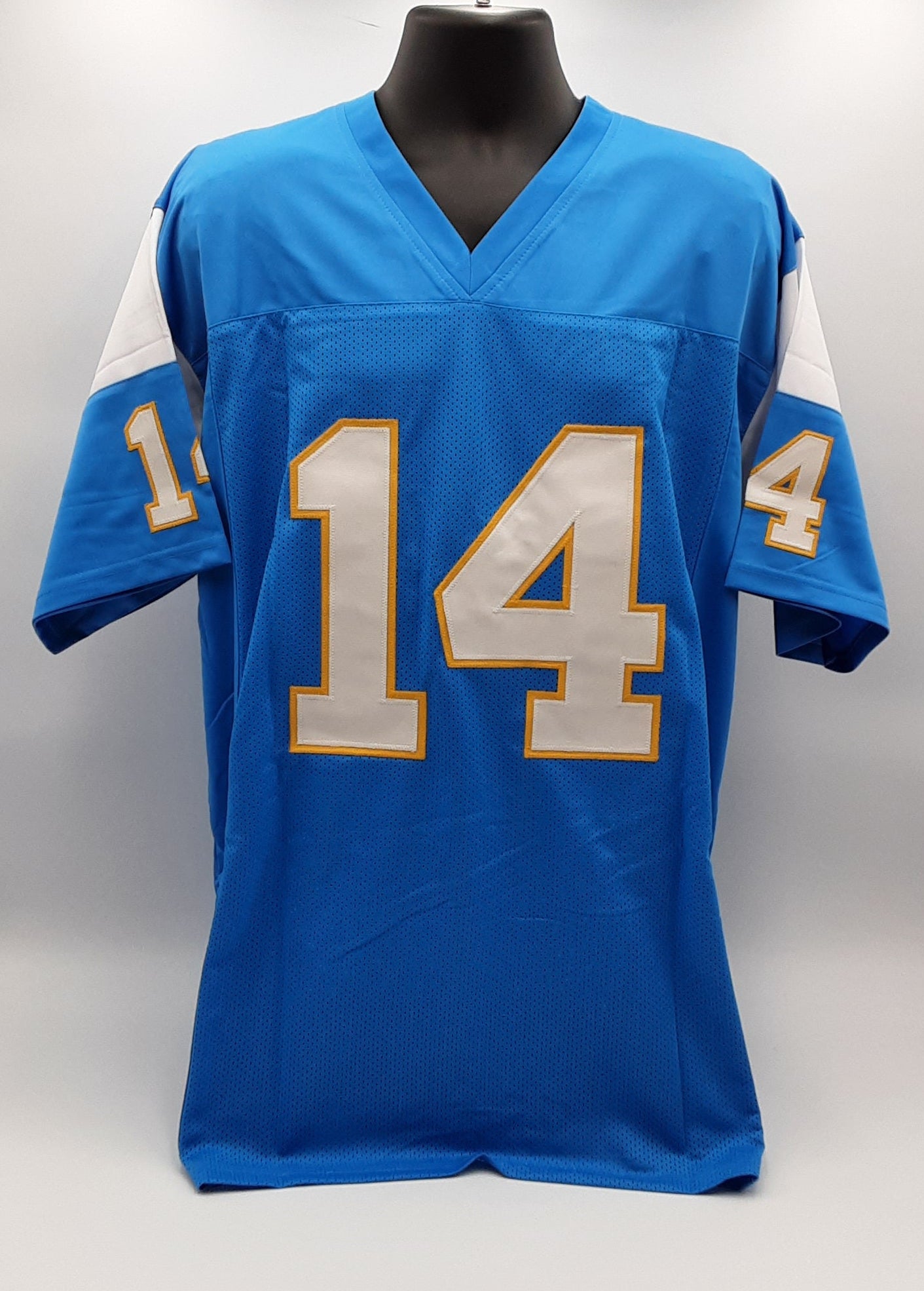 Dan Fouts Authentic Signed Pro Style Jersey Autographed Beckett R1