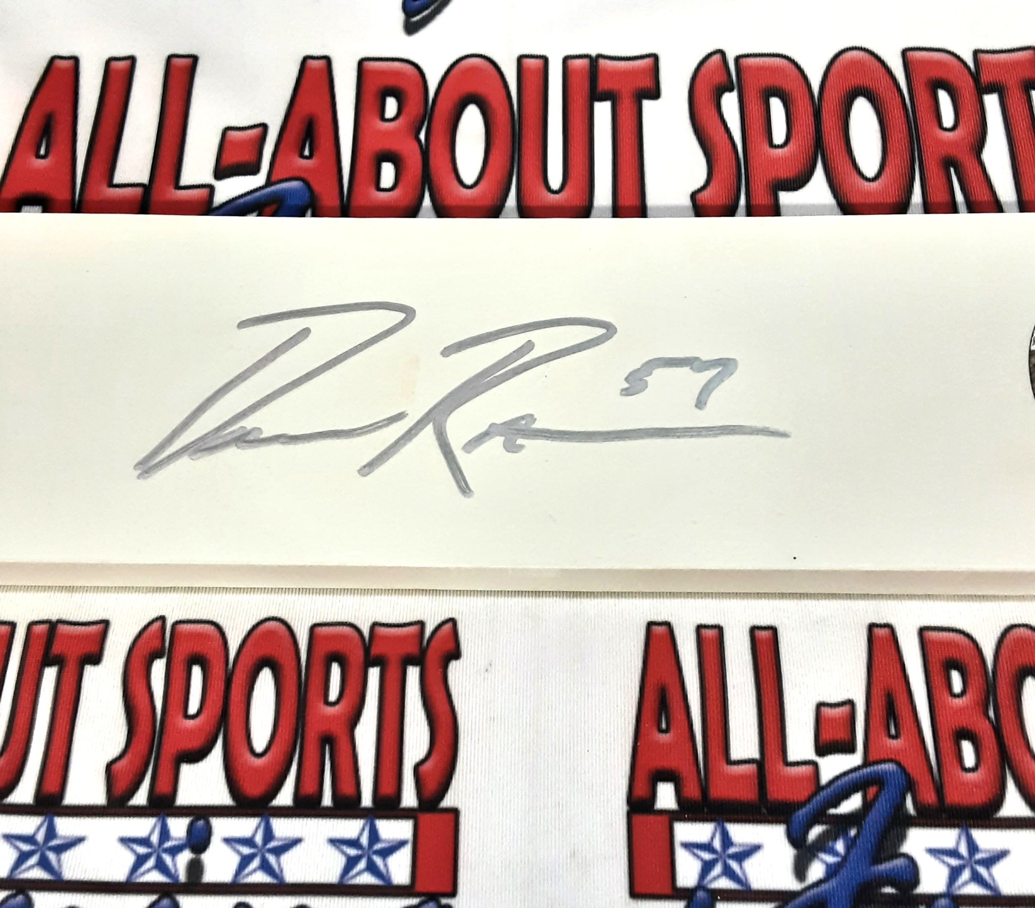 Drew Rasmussen Authentic Signed 4" x 18" Pitching Rubber Autographed JSA