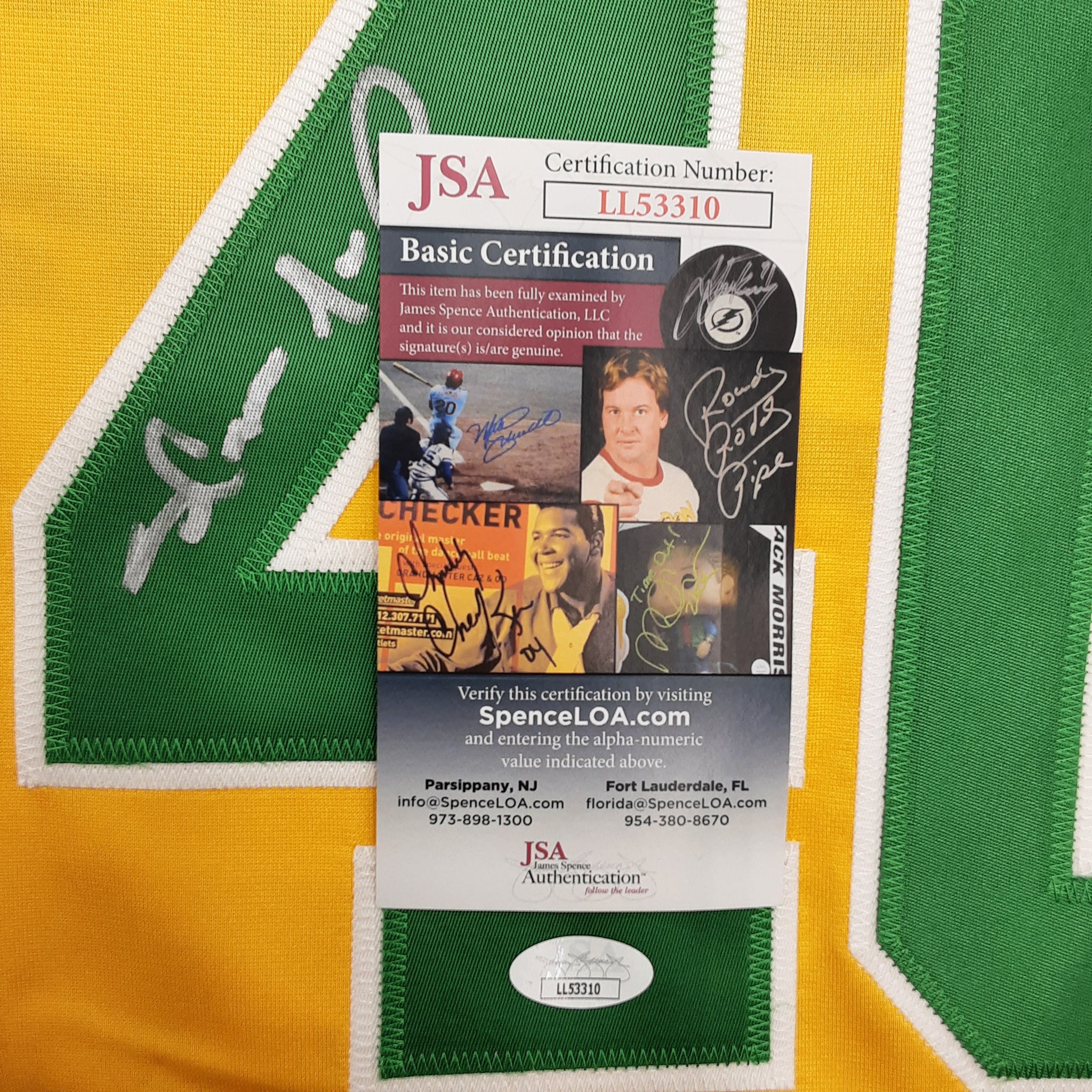 Shawn Kemp Authentic Signed Jersey Autographed JSA R1