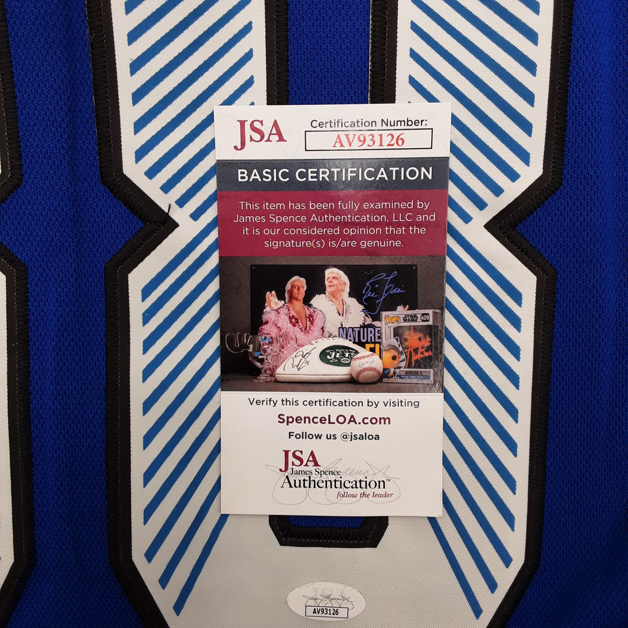 Andrei Vasilevskiy Authentic Signed Pro Style Jersey Autographed JSA R1